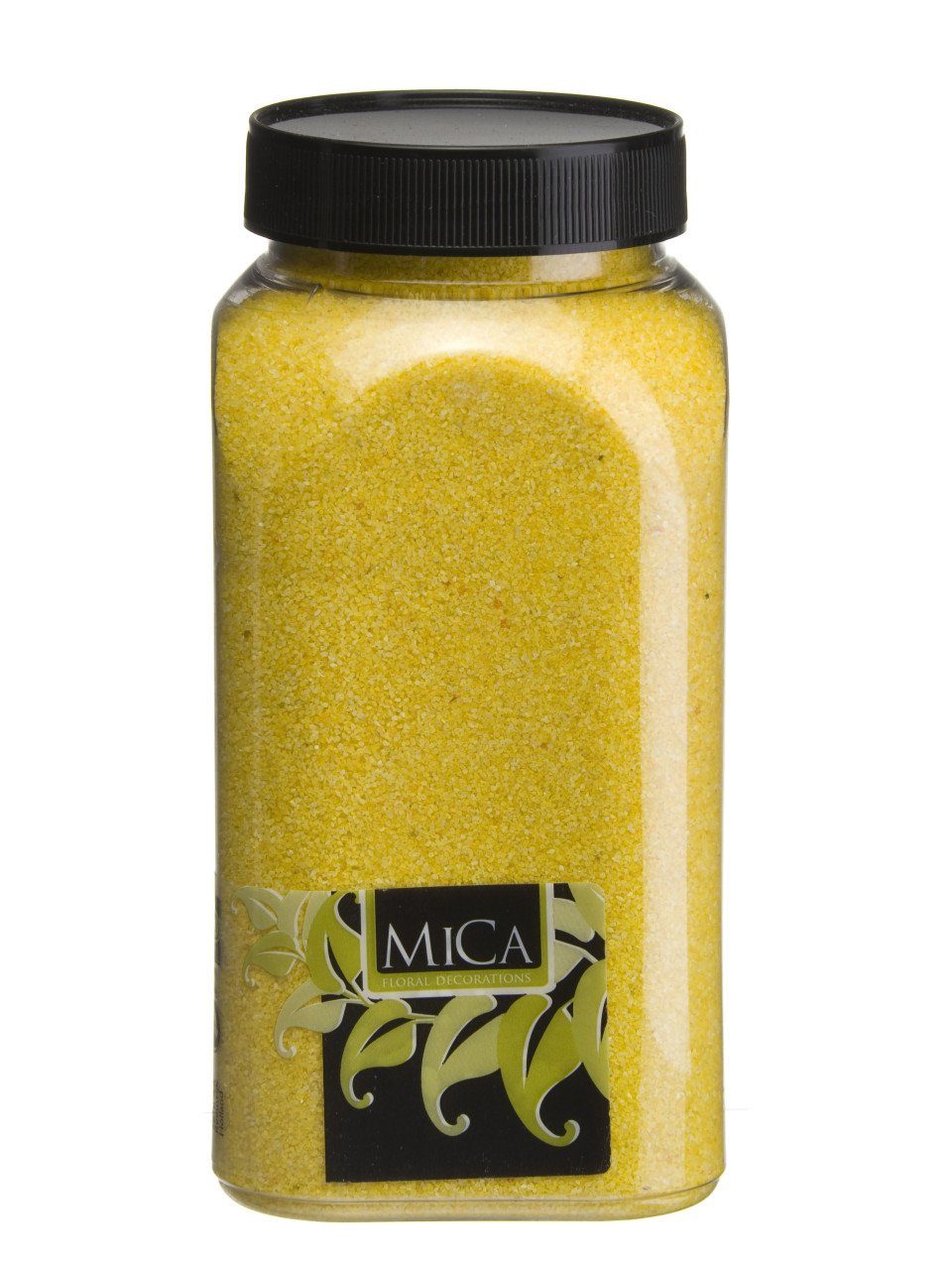Dekosteine Mica Decorations Dekoration Sand gelb 650 ml 1 kg