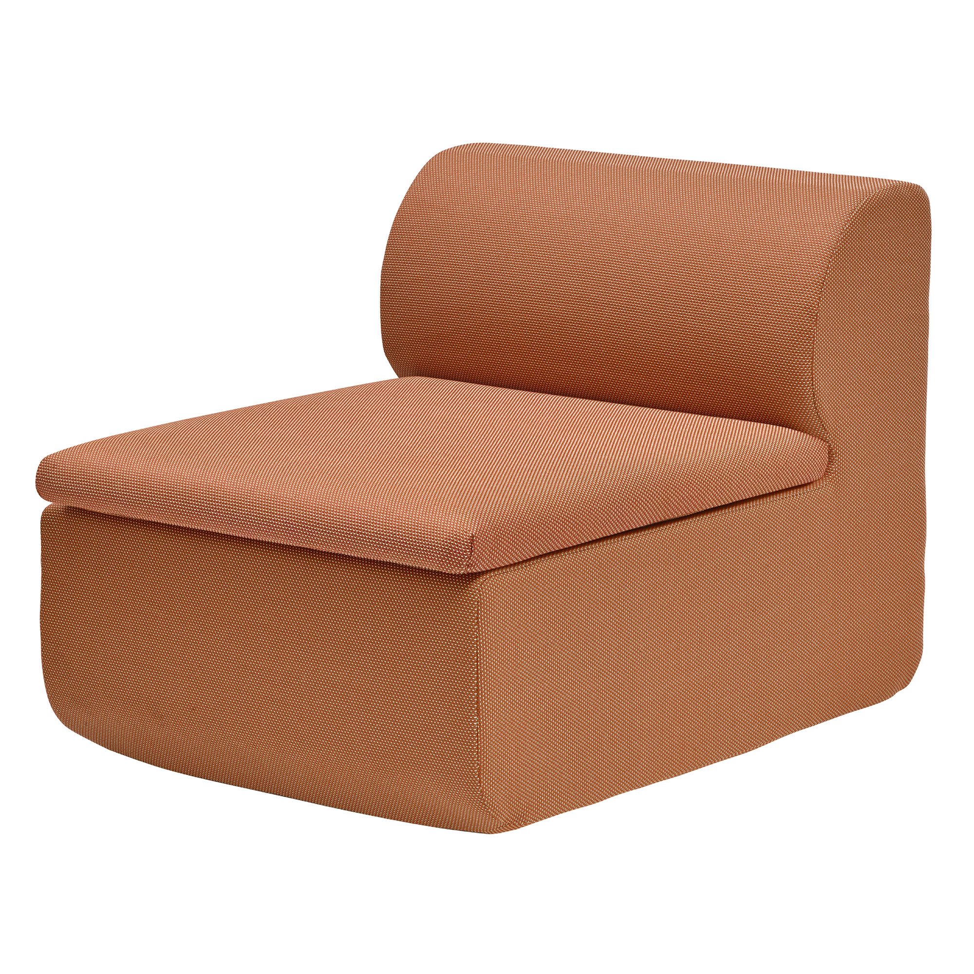 blomus Loungesofa 1-Sitzer Modul -GROVA- Sitzmodul, Couch-Modul, Sofa: Outdoor, 1 Teile, Wetterfester Olefin-Stoff, flexible Loungeflächen, Kombinierbar