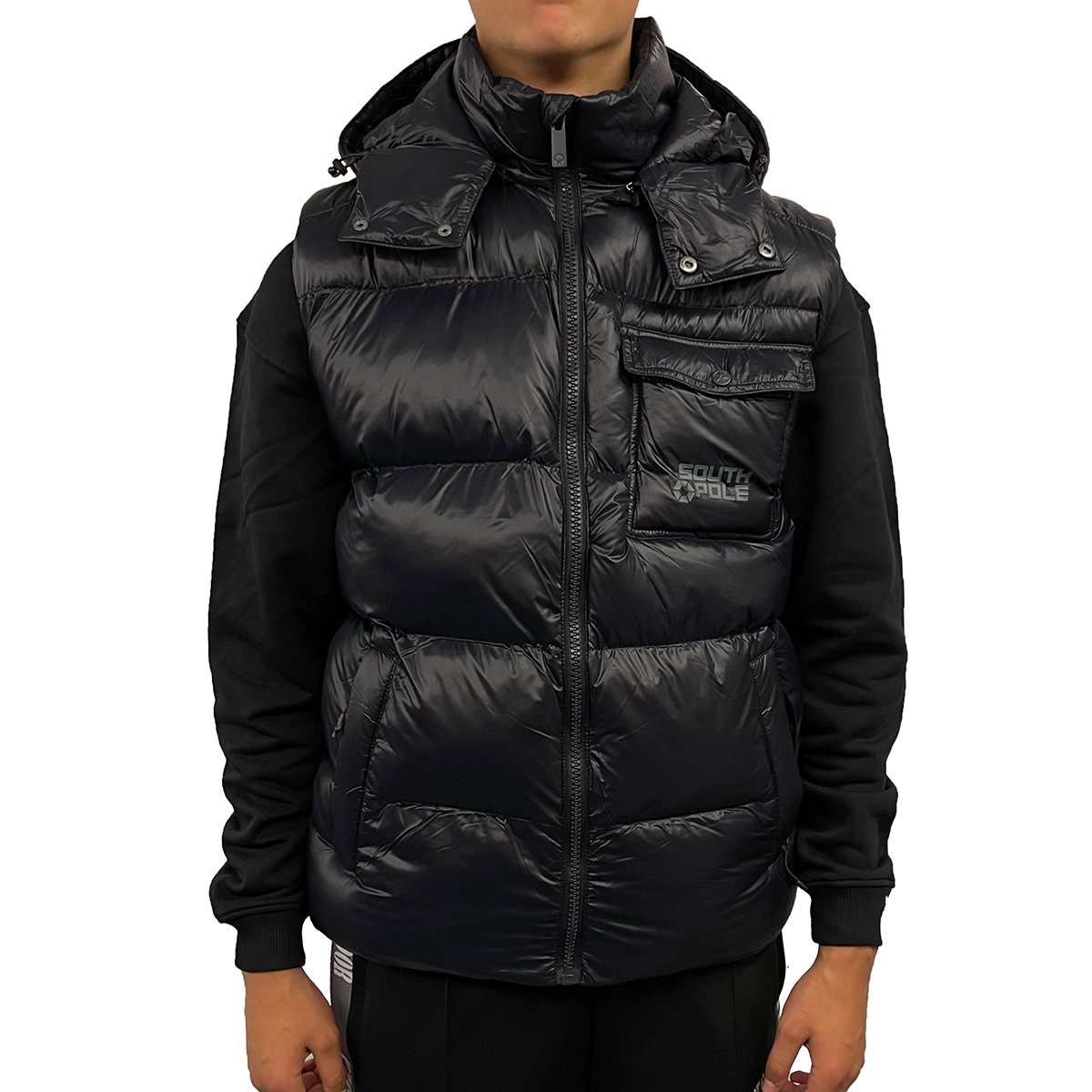 Southpole Steppweste SP Bubble Icy Vest 1.0 S (1-tlg., kein Set)