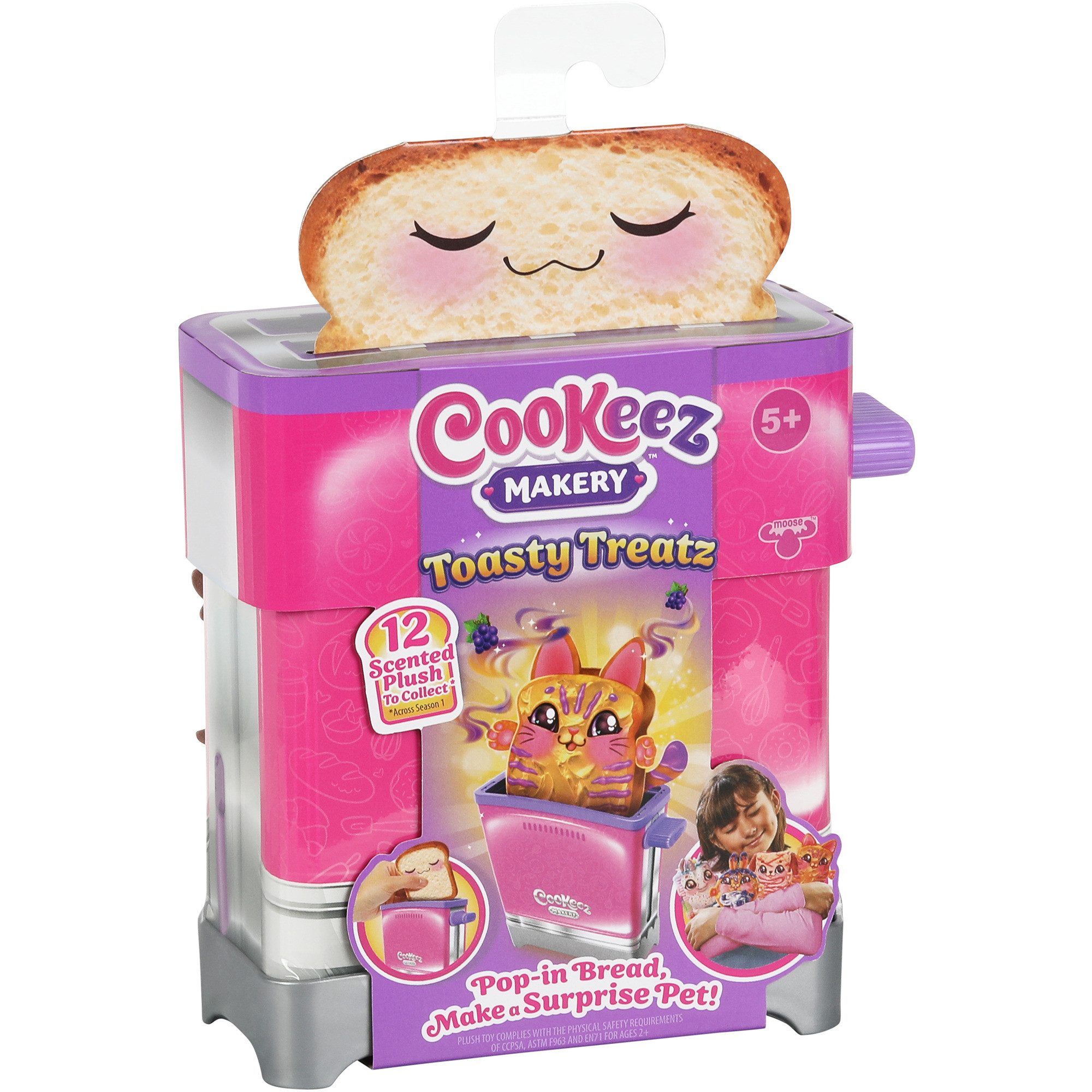 Moose Toys Kuscheltier Moose Toys Cookeez Makery - Toasty Treatz