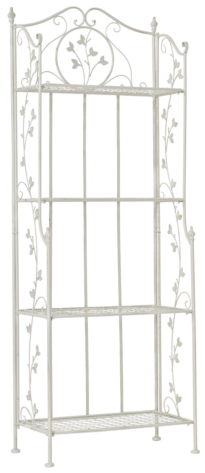 Standregal Arona 158x60x33 cm antik weiß