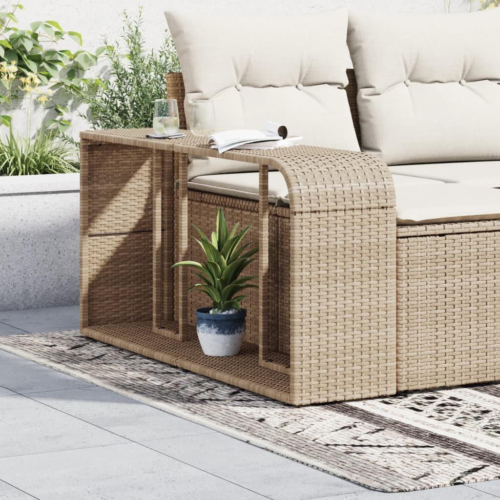 vidaXL Regal Outdoor-Regale 2 Stk. Beige günstig online kaufen