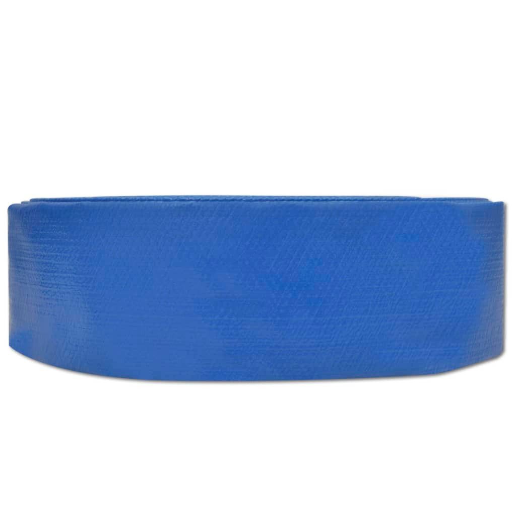 vidaXL Wischwasserschlauch Flachschlauch 100 m 1.5" PVC