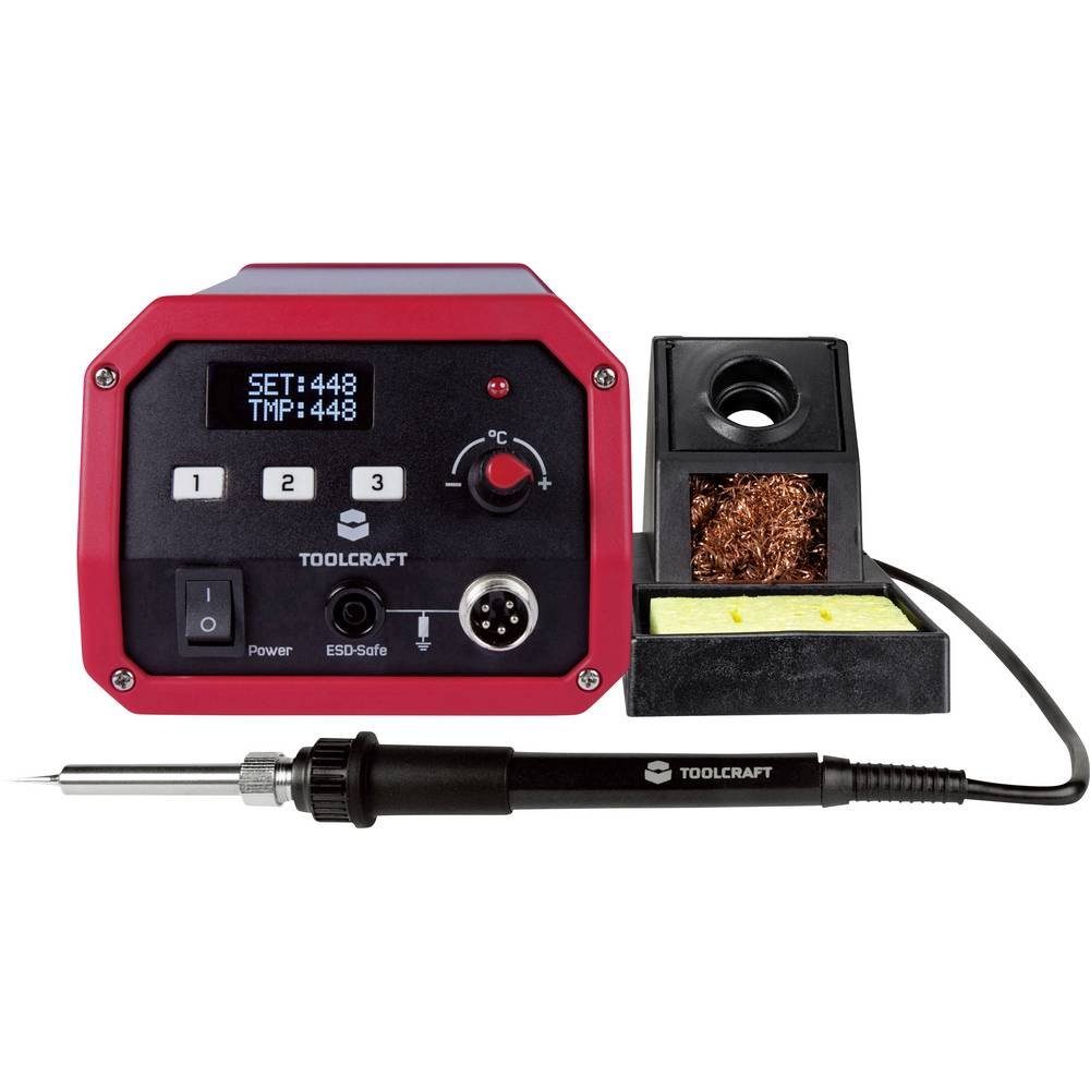 TOOLCRAFT Lötkolben Digitale Lötstation 80 W