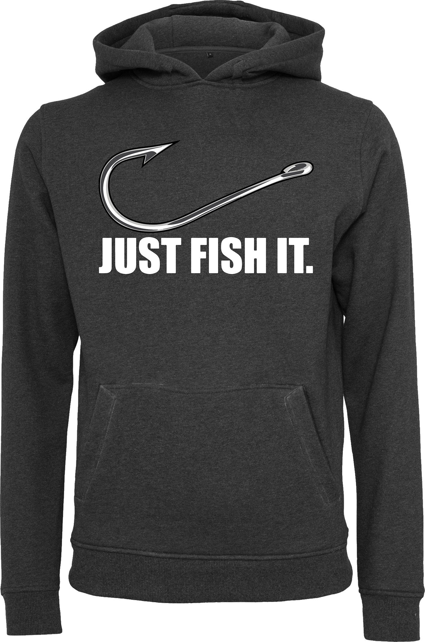 Baddery Kapuzenpullover Angler Hoodie: "Fish it" günstig online kaufen