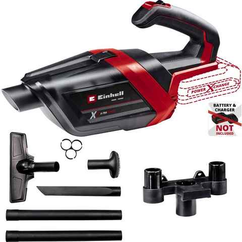 Einhell Akku-Handstaubsauger Power X-Change TE-HV 18/06 Li - Solo, beutellos, ohne Akku und Ladegerät