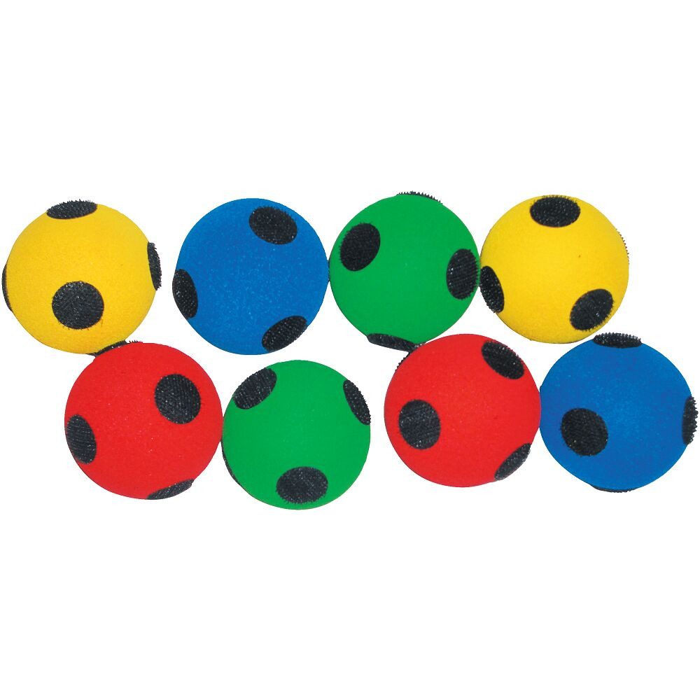 Spiel Ersatzbälle-Set für Klett-Zielscheiben, Kleiner Durchmesser für optimale Griffigkeit