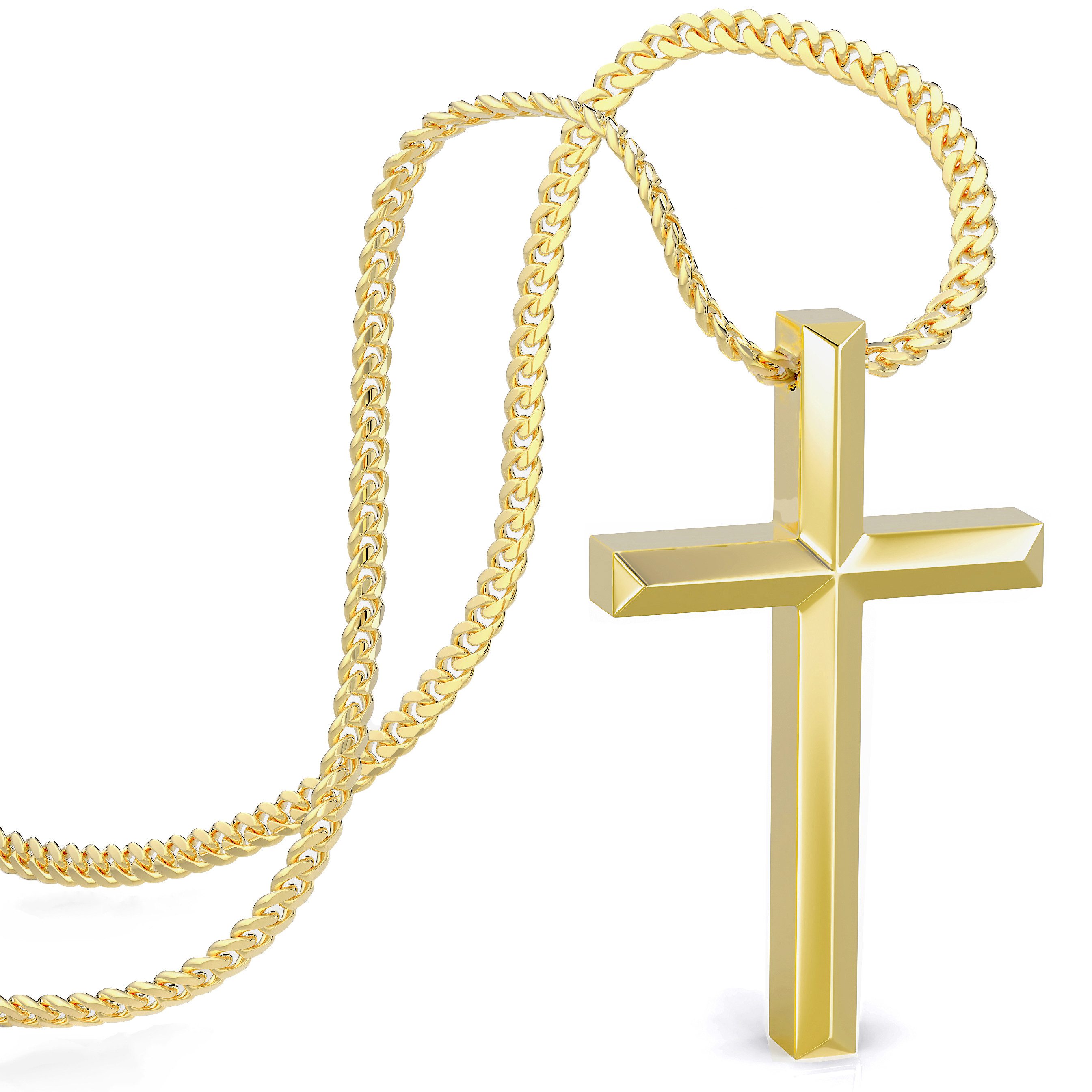 Collier Edelstahl Damen Halskette "Light" 316L (Chirurgenstahl), wasserdicht