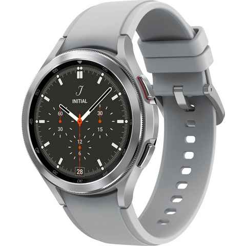 Samsung Galaxy Watch 4 classic 46mm LTE Smartwatch (3,46 cm/1,4 Zoll, Wear OS by Google), Fitness Uhr, Fitness Tracker, Gesundheitsfunktionen