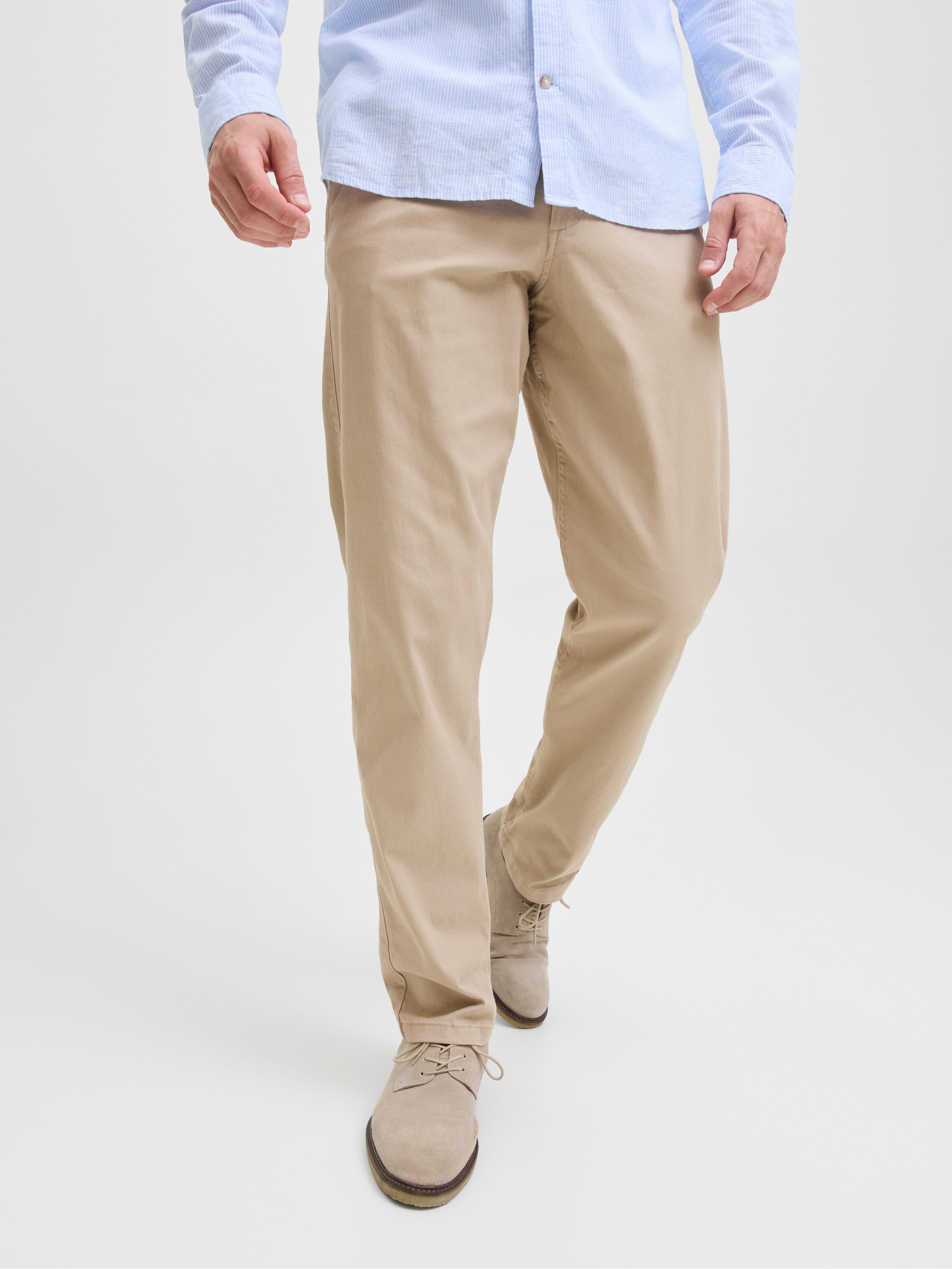 Jack & Jones Chinohose JPSTKANE DAVE CHINO 2PK MP NOOS (Packung, 2-tlg) In vorgewaschener Qualität