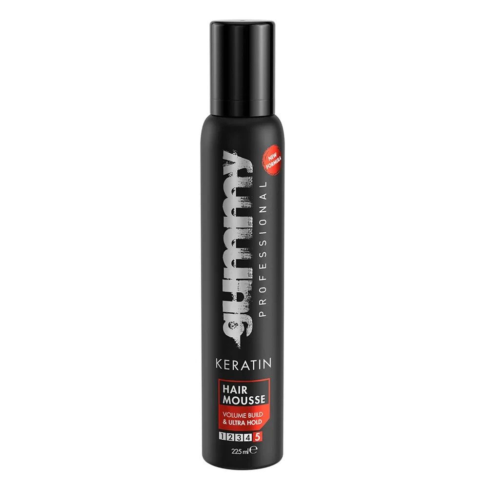 Gummy Professional Haarmousse Keratin Hair Mousse Ultra Hold 225 ml