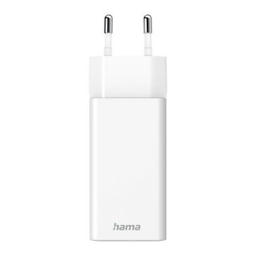 Hama GaN Ladegerät 65 Watt 2 Port USB C Power Delivery+USB A Quick Charge USB-Ladegerät