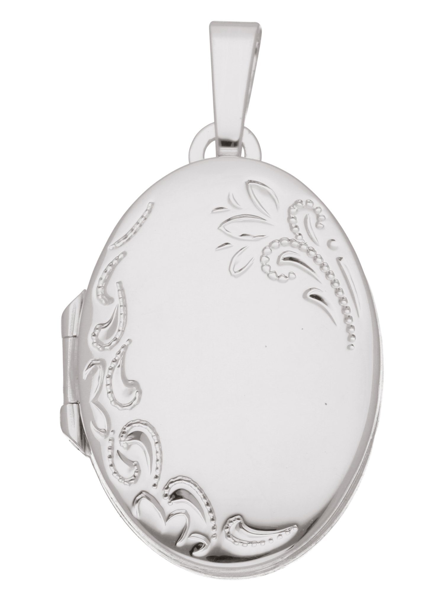 Adelia´s Kettenanhänger 925 Silber Medaillon Anhänger, Silberschmuck für  Damen