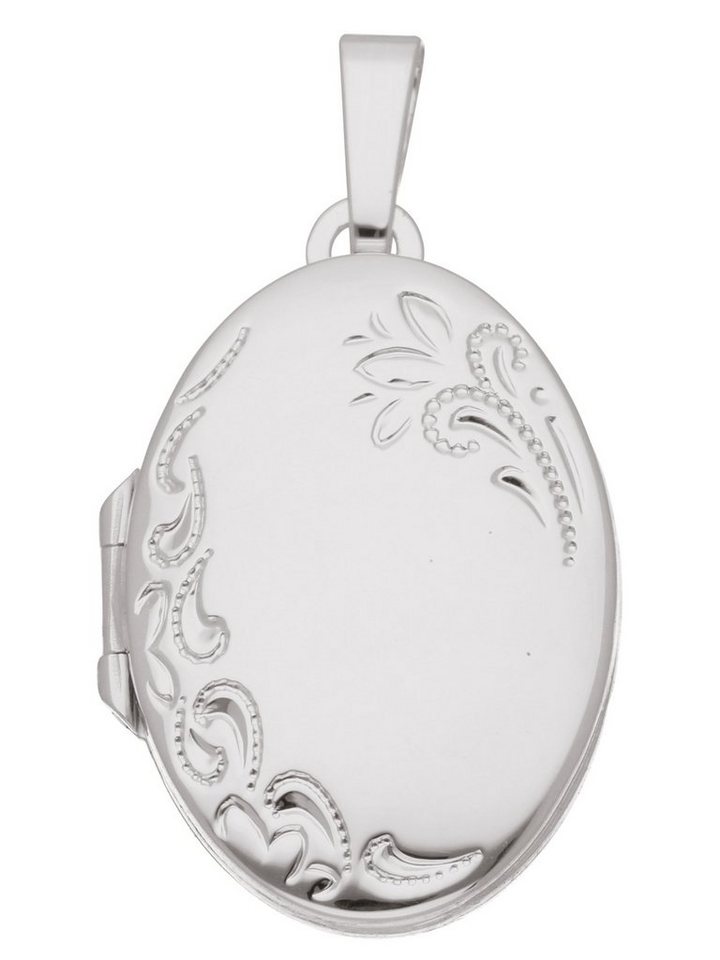 Adelia´s Kettenanhänger 925 Silber Medaillon Anhänger, Silberschmuck für  Damen