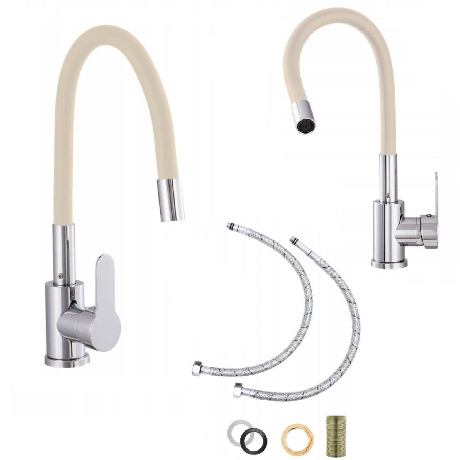 QLS Waschtischarmatur FLEX 2000 Küchenarmatur Wasserhahn günstig online kaufen