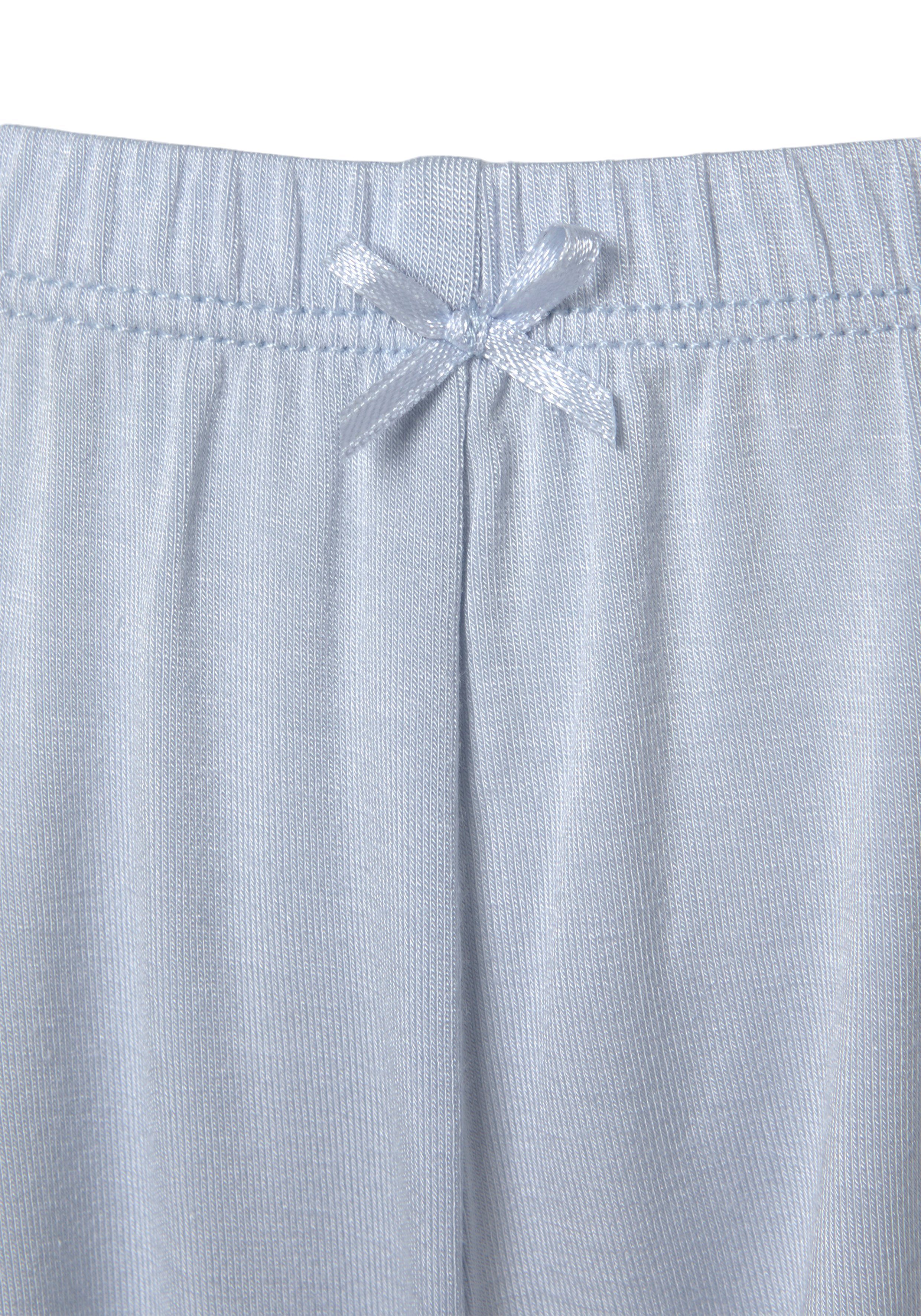 LASCANA Shorty (2 tlg) Spitzendetails hübschen Hellblau mit