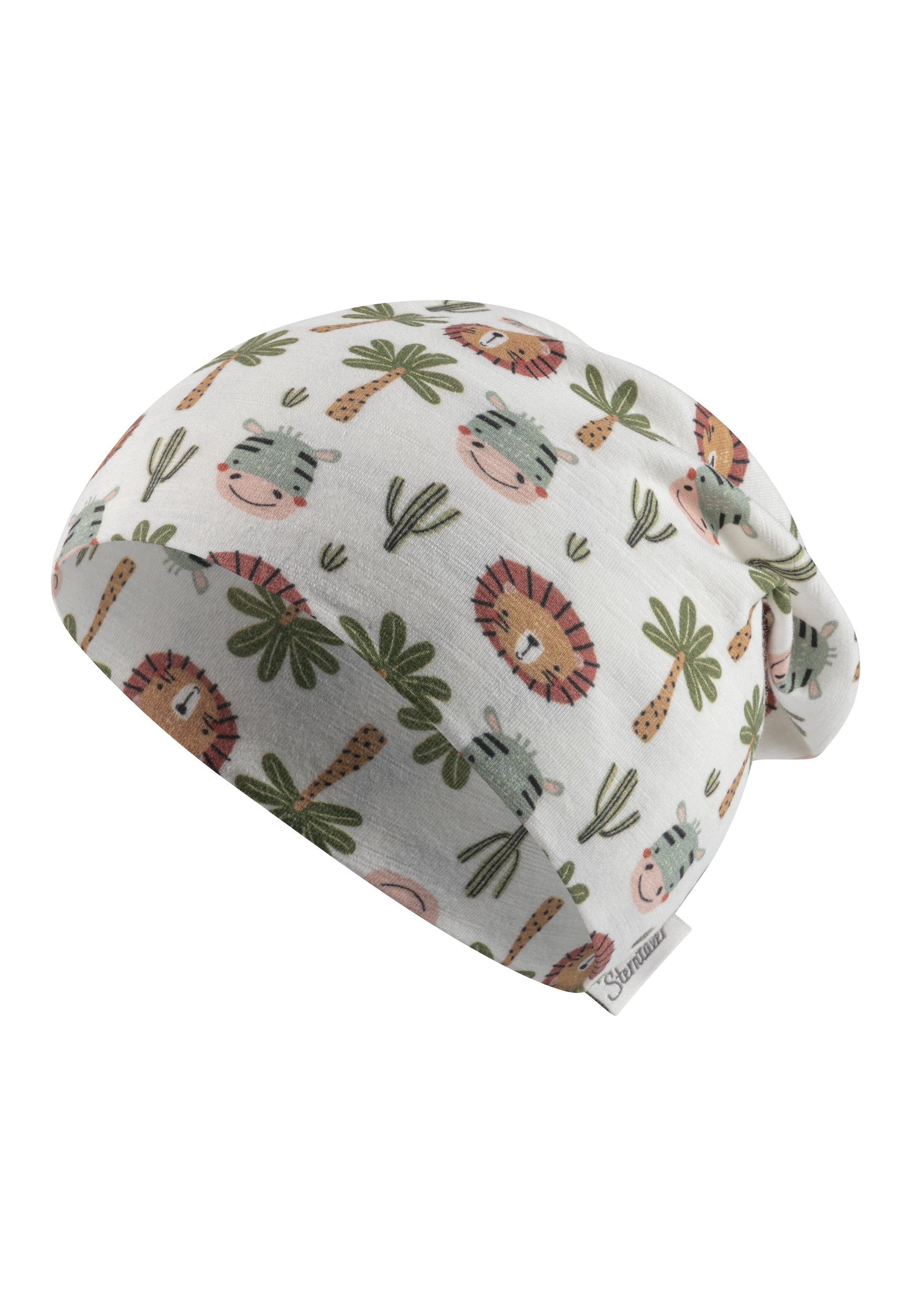 Sterntaler® Schlupfmütze Slouch-Beanie Safaritiere (1-St) günstig online kaufen