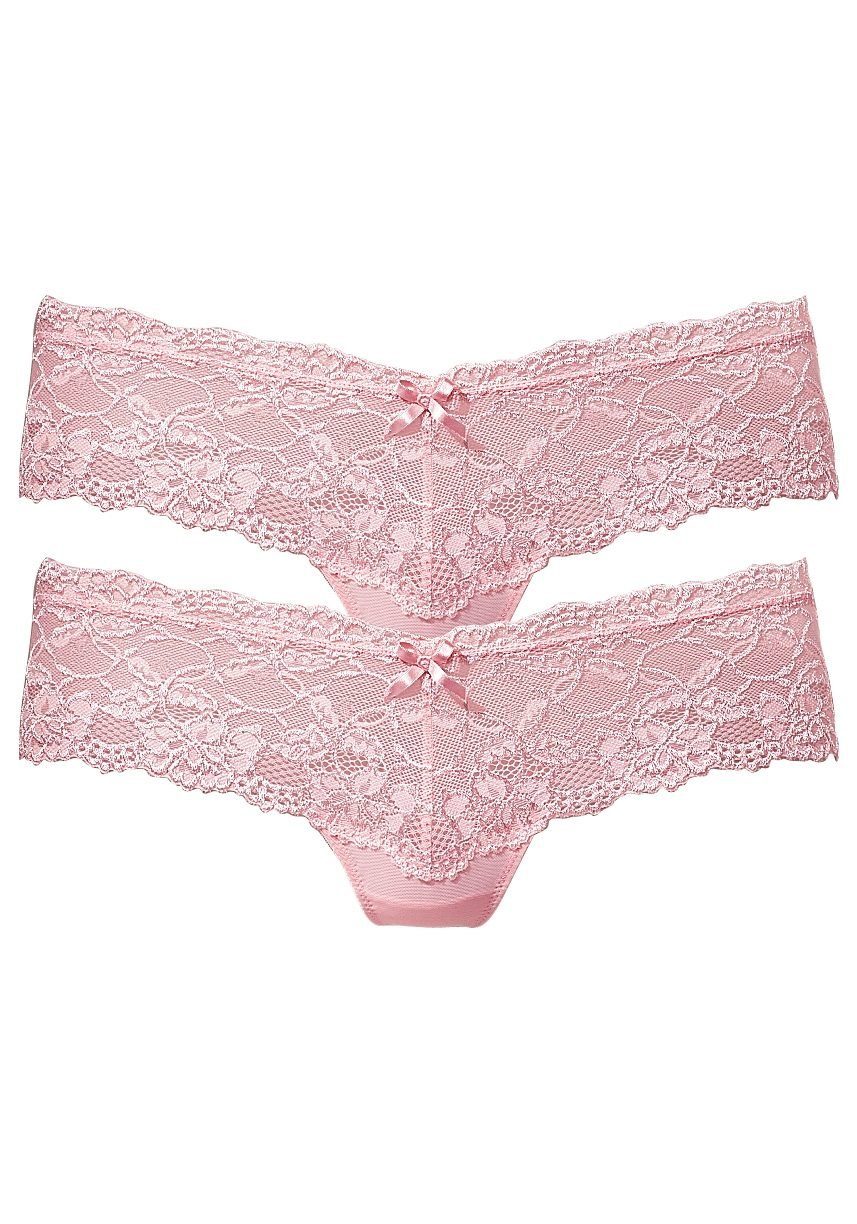 Vivance Panty (Packung, 2 Stück) aus elastischer Spitze, sexy Dessous. € 22,99, (€ 11,50 pro 1 Stk).