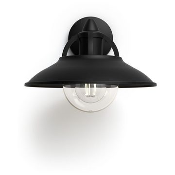 Philips Deckenleuchte myGarden Außenwandleuchte Cormorant, Schwarz, keine Angabe, Leuchtmittel enthalten: Nein, warmweiss, Aussenlampe, Aussenwandleuchte, Outdoor-Leuchte