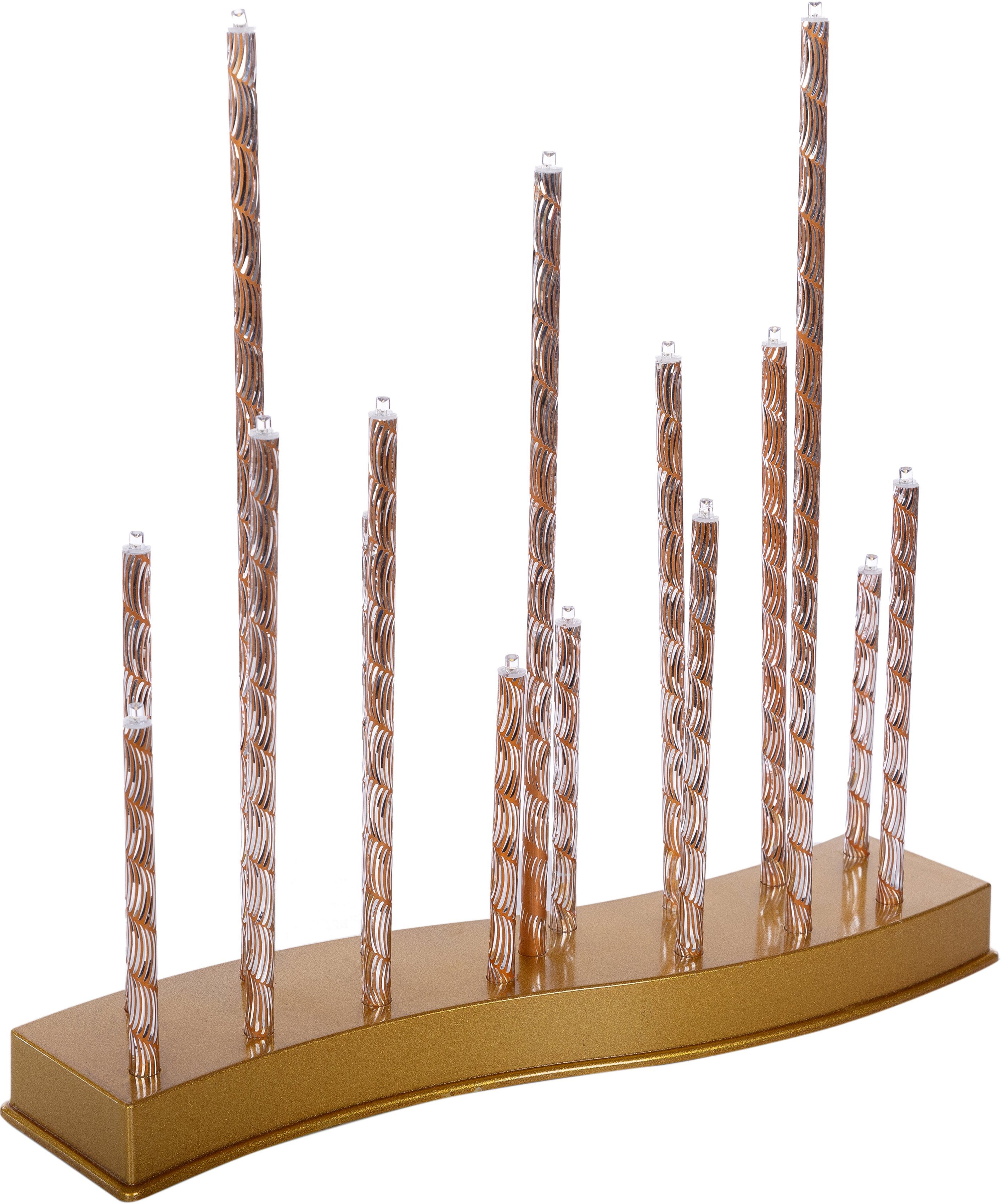 Myflair Möbel & Accessoires Dekoobjekt (1 St), Lichterbogen mit 15 LED's, Höhe ca. 31 cm, Weihnachtsdeko