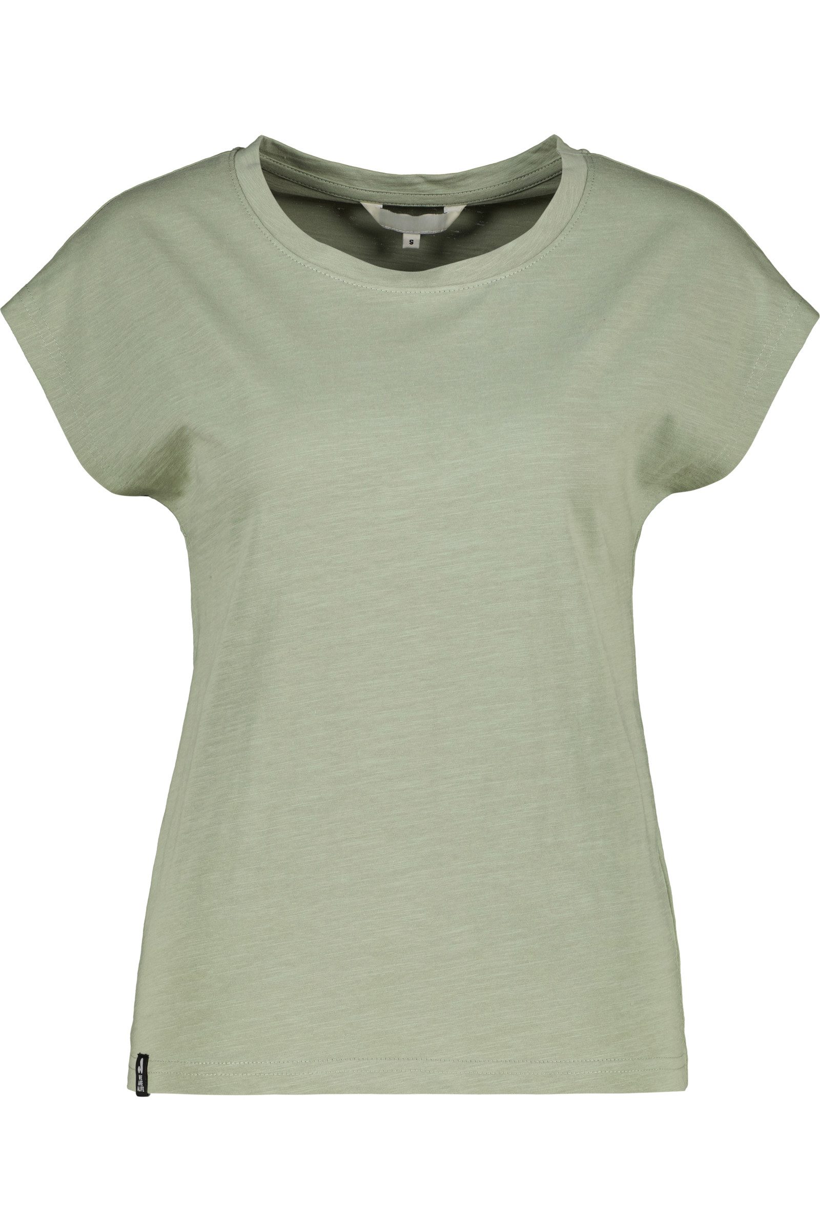 Alife & Kickin Rundhalsshirt leichtes Sommer-Top mit Print aus Bio-Baumwolle mit Rundhals