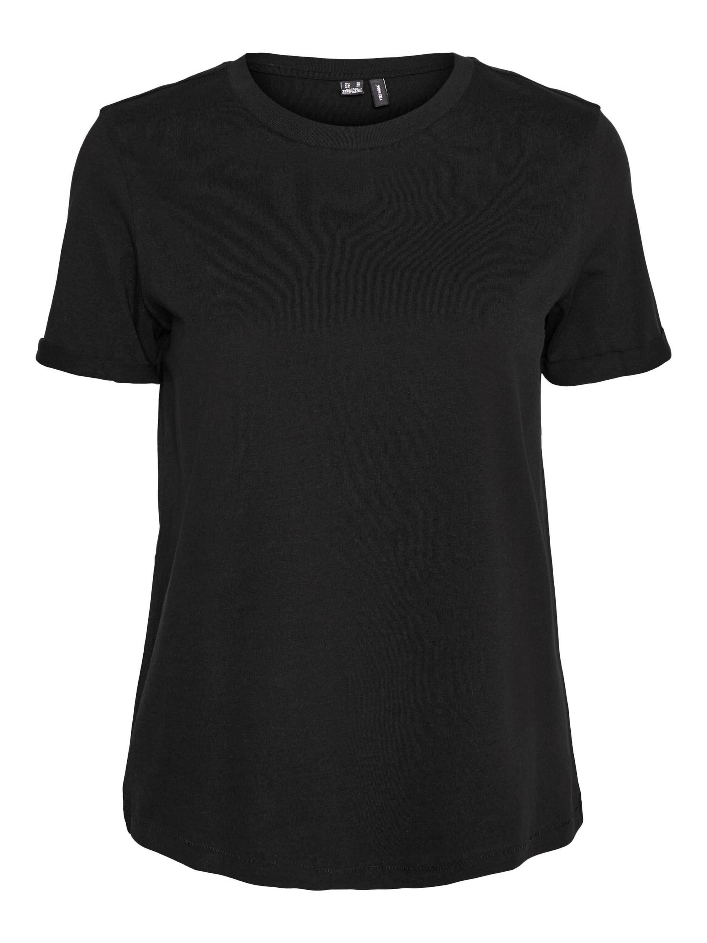 Vero Moda T-Shirt VMPaula (1-tlg) Plain/ohne Details – Bild 5 von 5