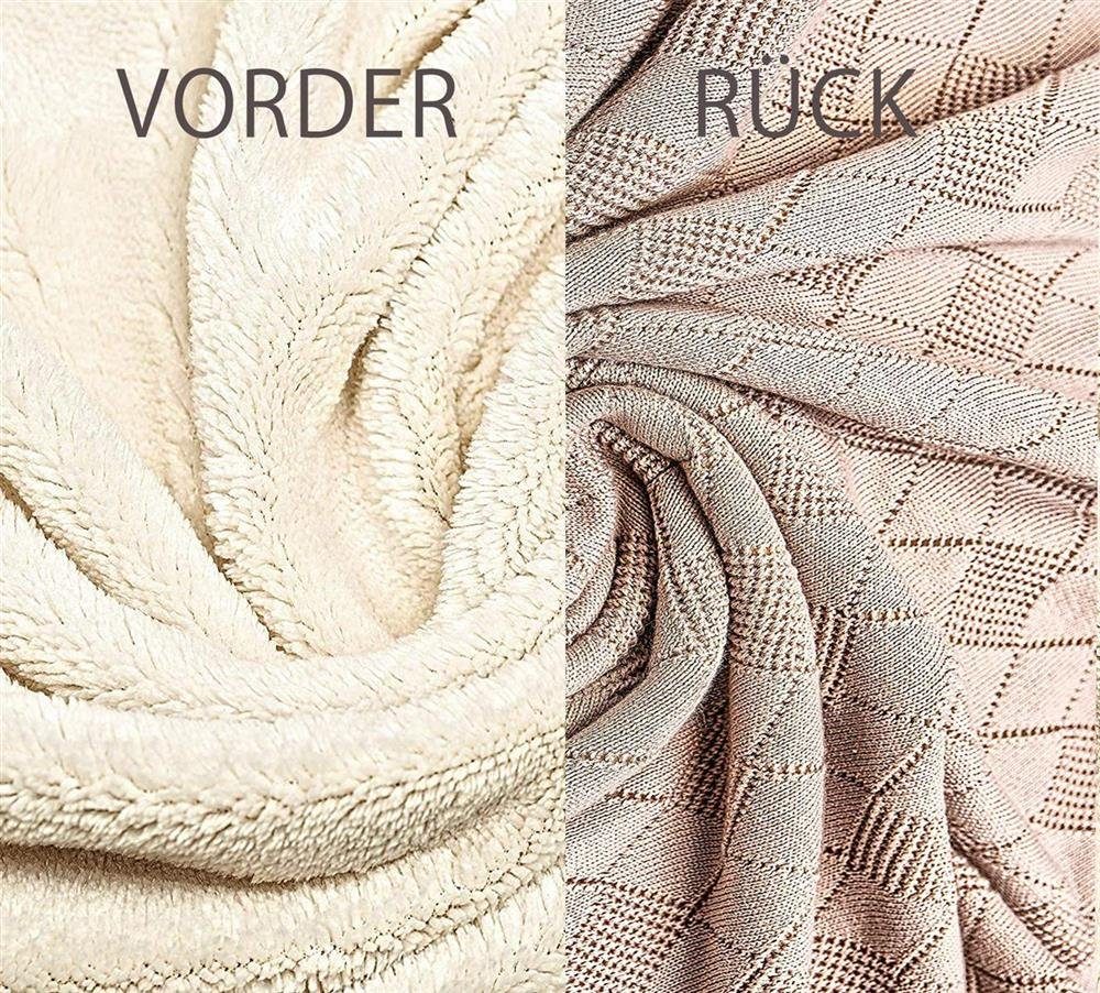 Babydecke Kuscheldecke 90x70 cm aus 100% BIO Baumwolle, SEI Design, in hübs günstig online kaufen