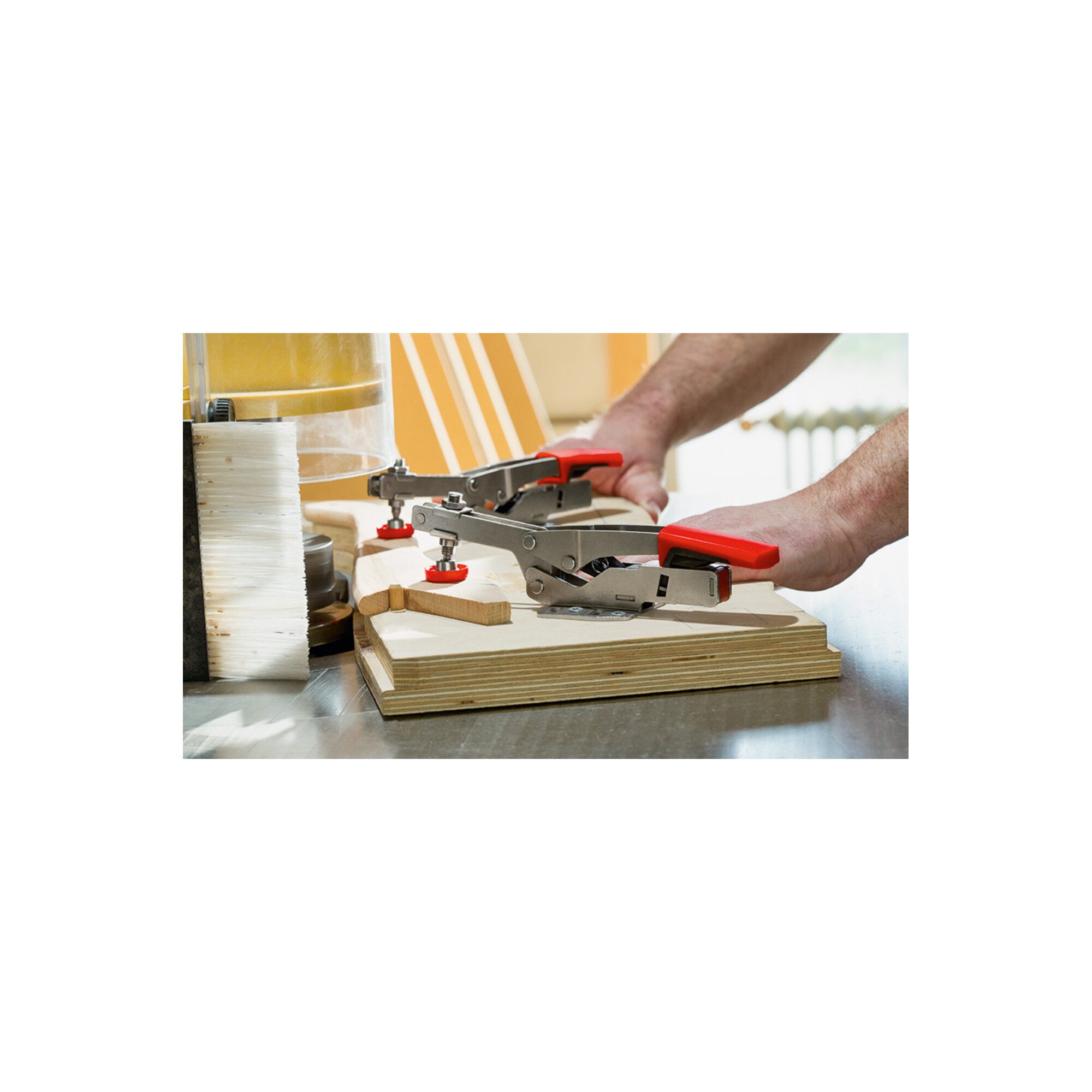 Bessey Spannzange Bessey Waagrechtspanner mit offenem Arm STC-HH SB Spannweite 35 mm