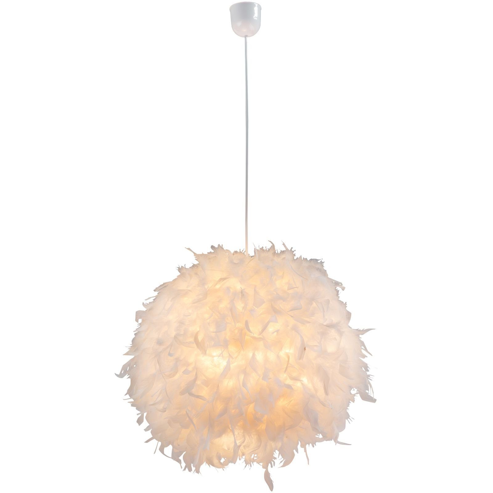 Hängeleuchte Wohnzimmer Leuchtmittel, ohne vom Pendellampe, GLOBO Globo weiß, ist Hängelampe, Hängeleuchte Esszimmer, abhängig Federlampe, Pendelleuchte Schlafzimmer Leuchtmittel, Flur Küche, modern, Lichtfarbe rund,