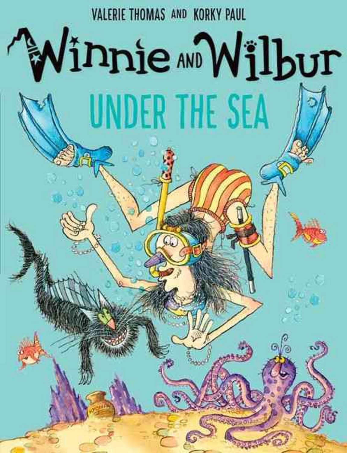 Winnie the Witch. Winnie & Wilbur Under the Sea / Valerie Thomas, Korky Paul