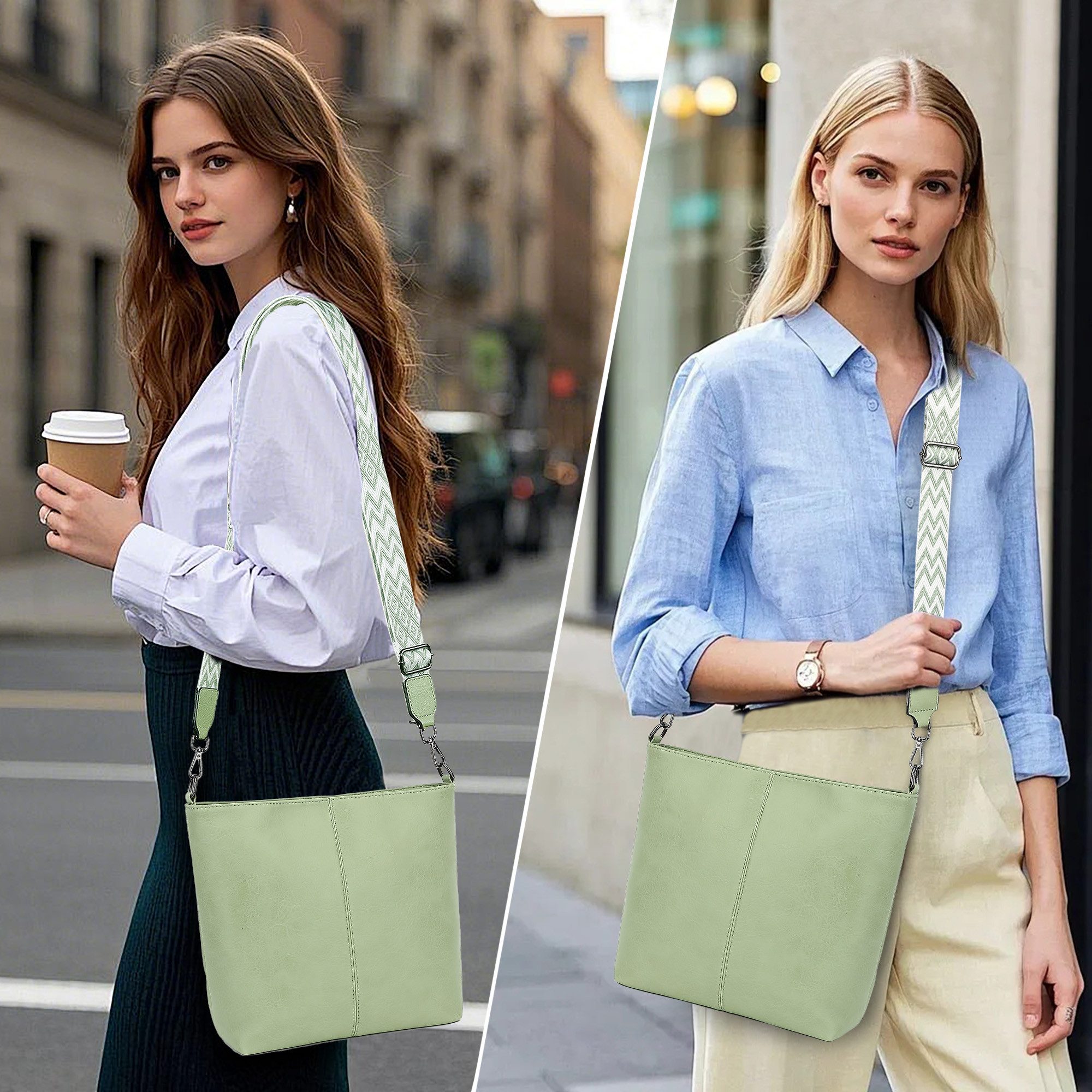 TAN.TOMI Schultertasche Damen Crossbody Bag Henkeltasche Mittel Umhängetasc günstig online kaufen