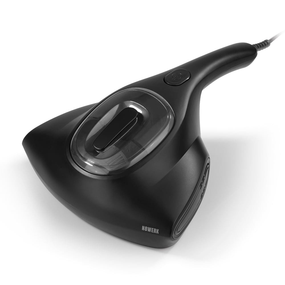 N8WERK Matratzenreinigungsgerät Milbensauger Midnight Black Edition, 300 W, Matratzenreiniger,  Vernichtet bis zu 99,9% der Milben