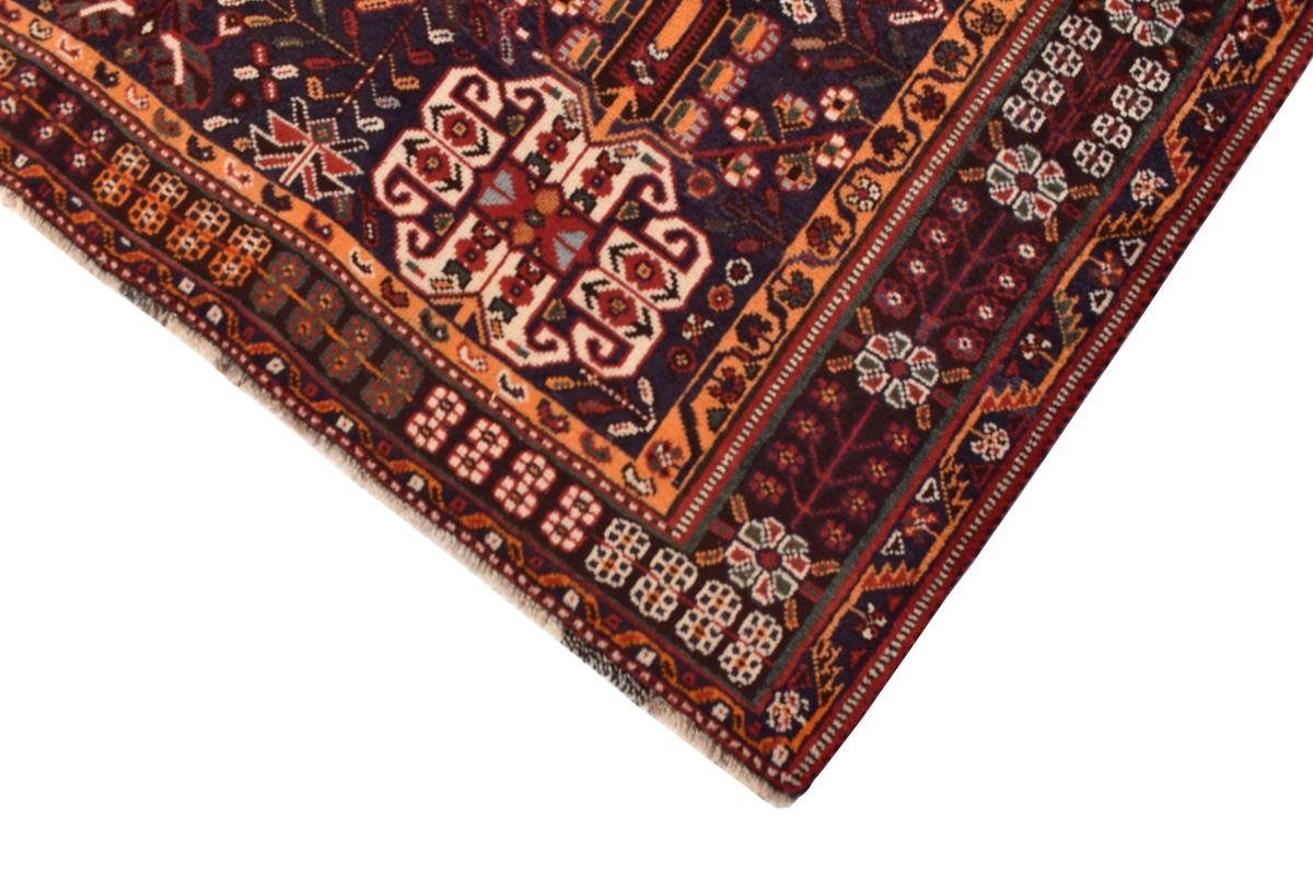 10 Nain / Handgeknüpfter Shiraz Perserteppich, mm 161x265 Trading, Orientteppich Höhe: rechteckig, Orientteppich