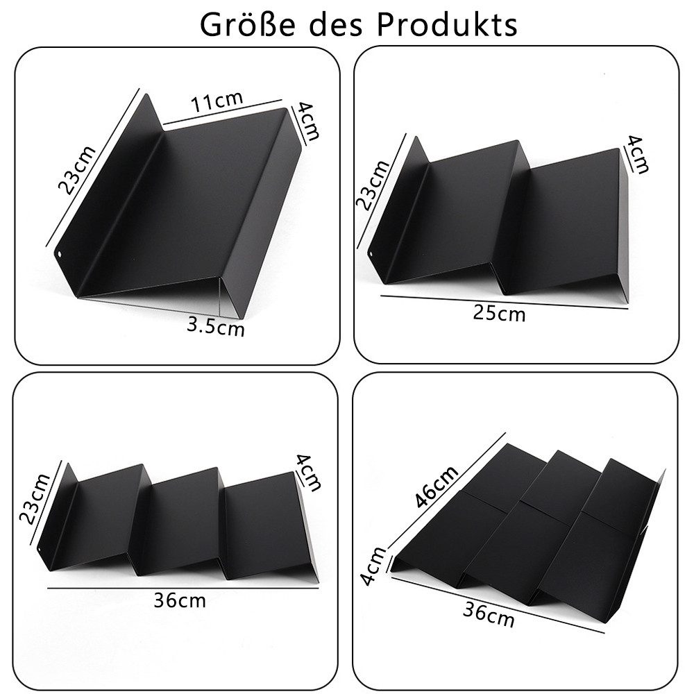 NUODWELL Gewürzregal Gewürzregal Schublade, 6er Set Küchen Gewürztreppe von günstig online kaufen