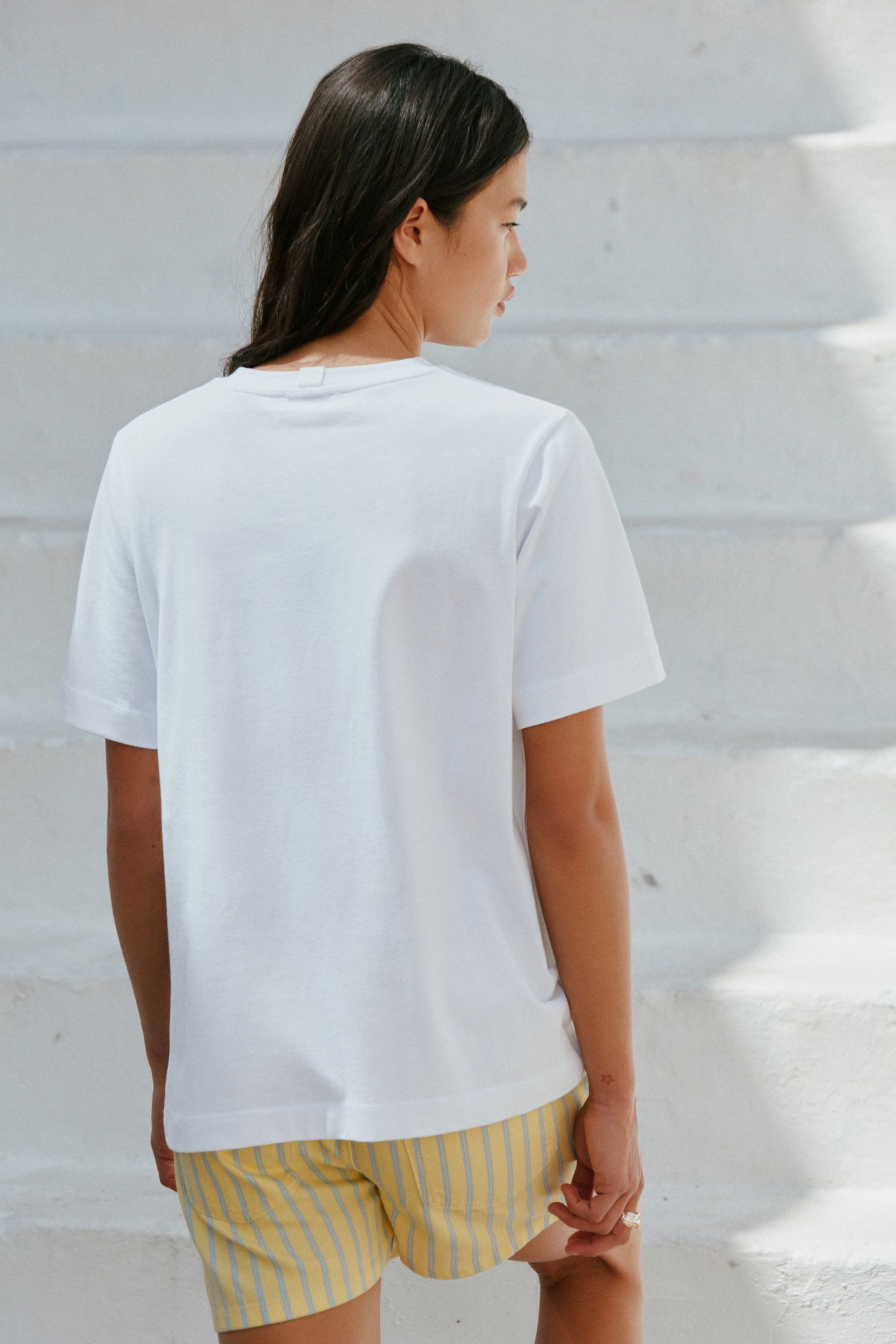 Next T-Shirt Schweres T-Shirt mit Provence-Grafik (1-tlg) günstig online kaufen