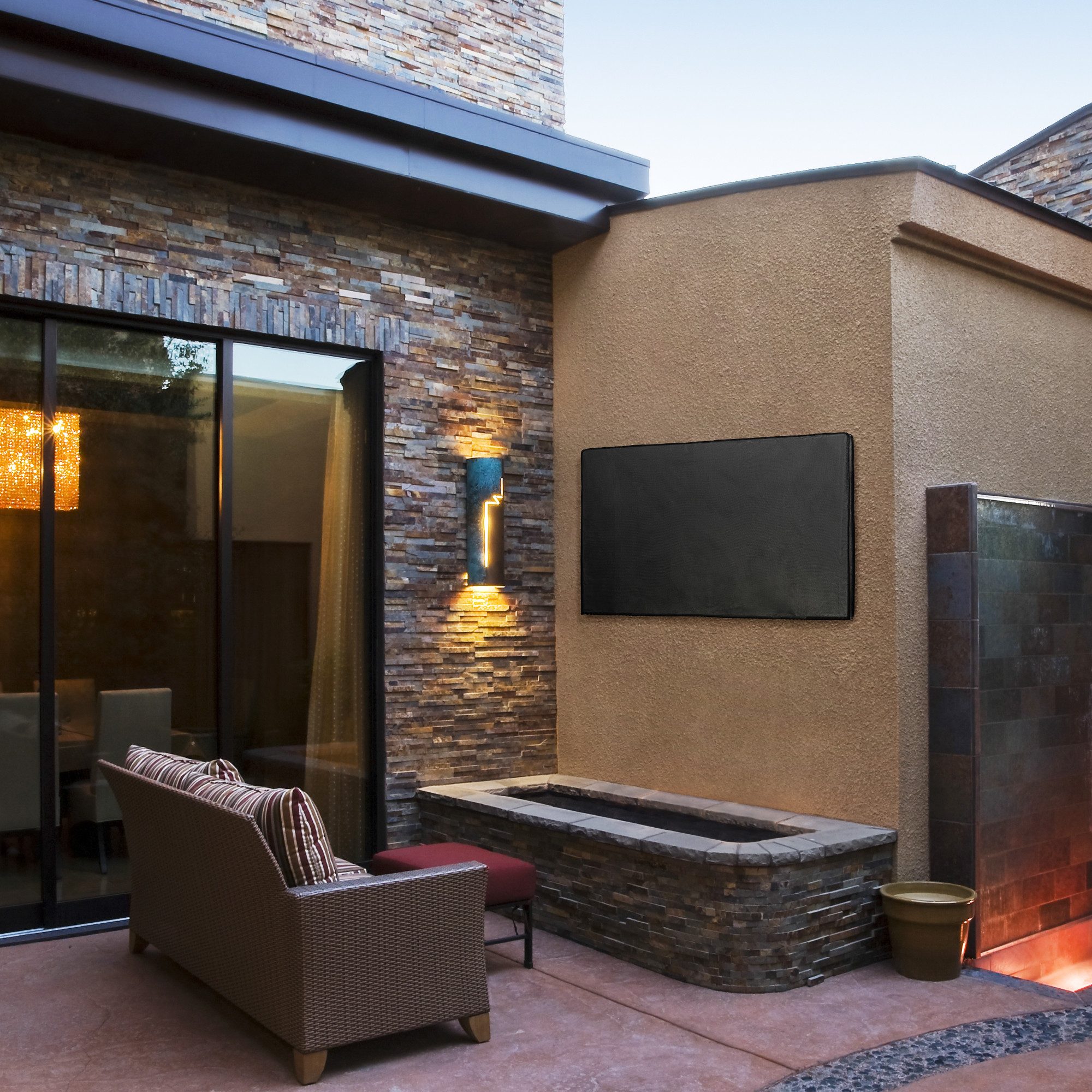 kwmobile Etui kwmobile 65" TV Outdoor TV Abdeckung - Fernseher Hülle günstig online kaufen