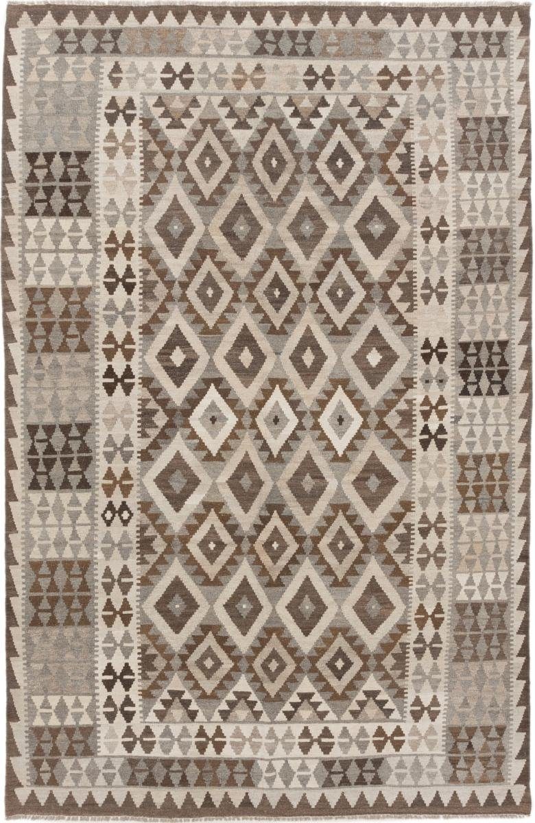 Orientteppich Kelim Afghan Heritage 197x302 Handgewebter Moderner Orientteppich, Nain Trading, rechteckig, Höhe: 3 mm