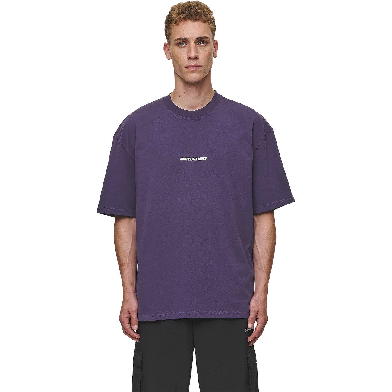PEGADOR T-Shirt Colne Logo Oversized Tee günstig online kaufen