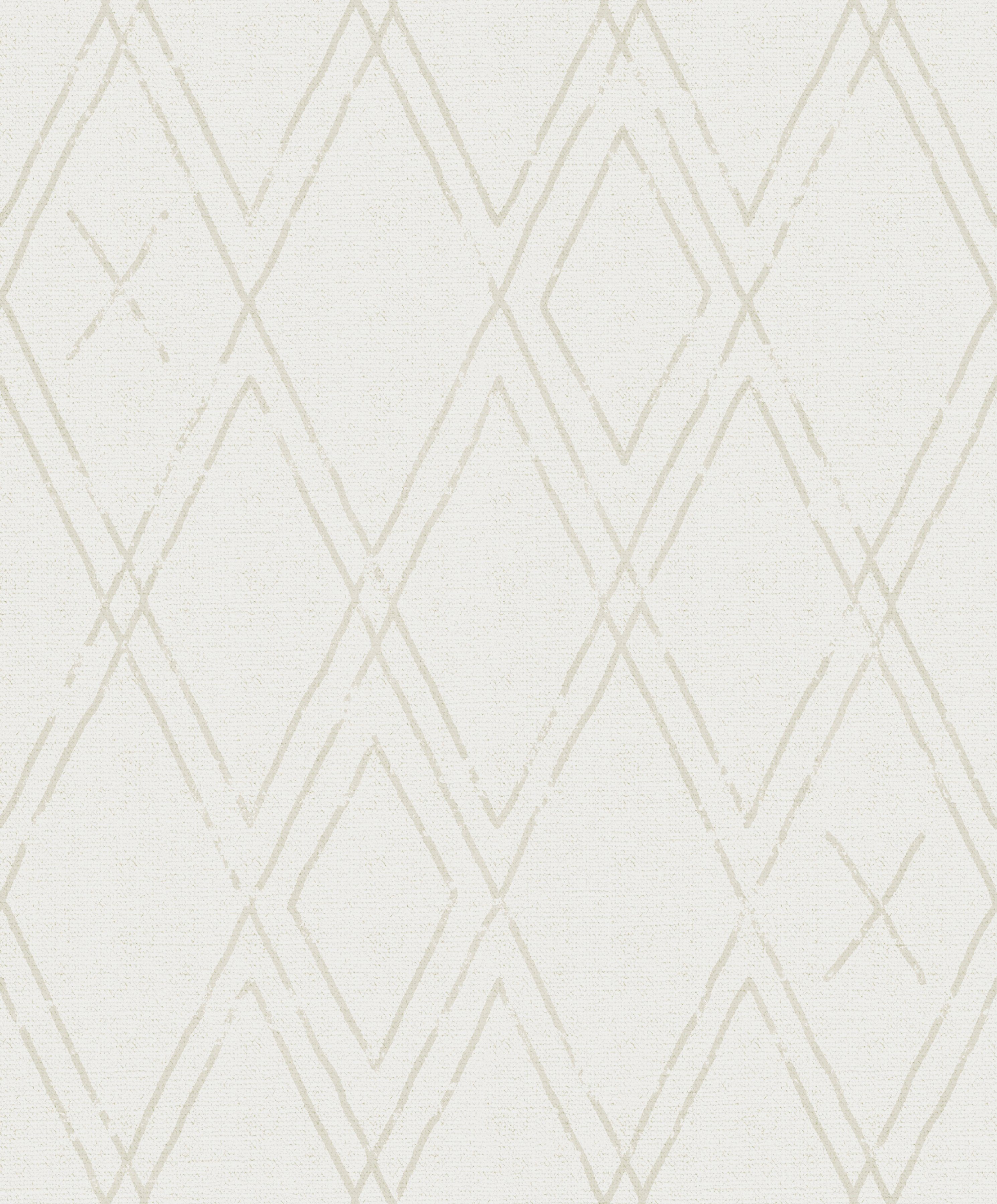 WOW Vliestapete Ethnic Berber, geprägt, geometrisch, (1 St), Warm Beige - 1005x52 cm
