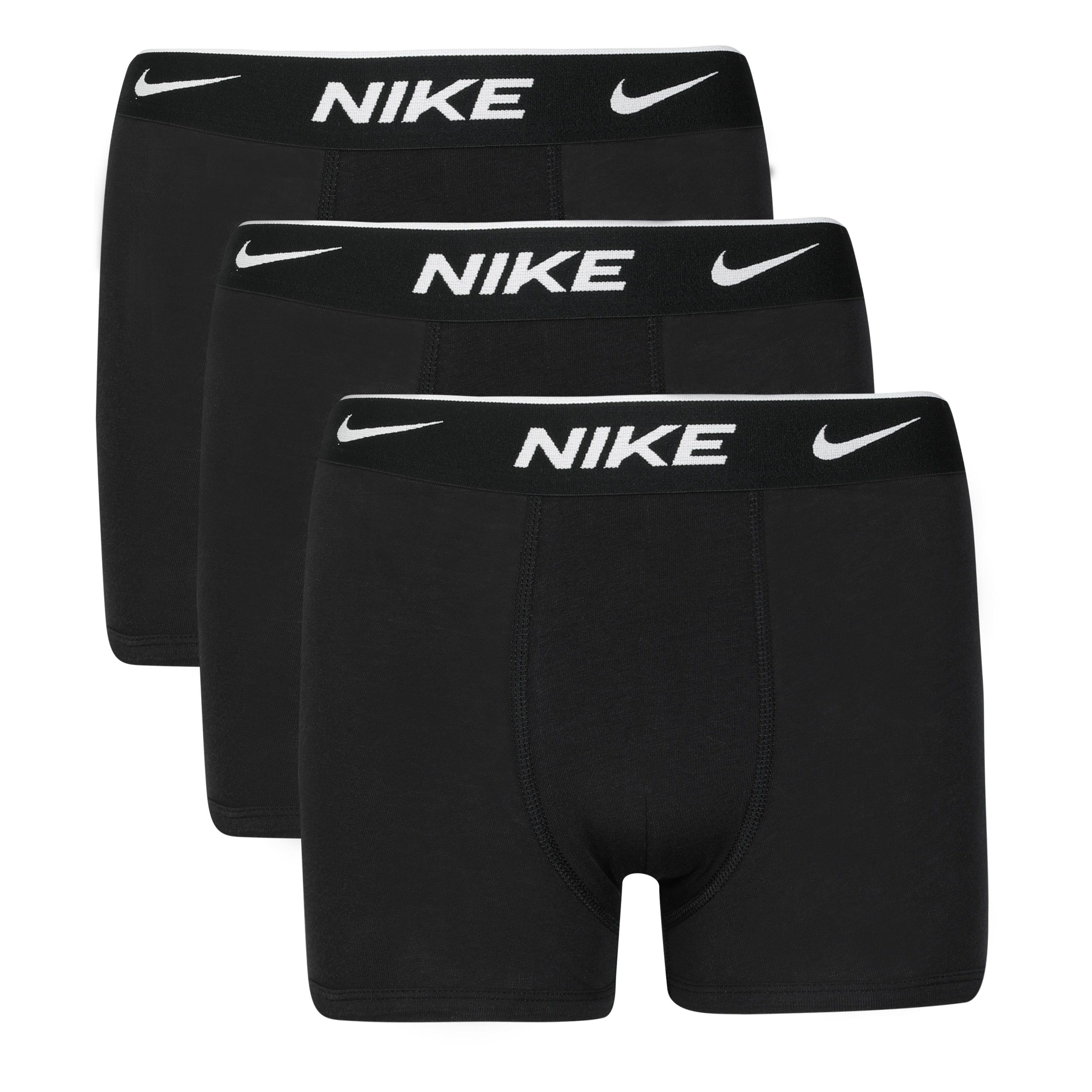 Nike Sportswear Boxershorts EVERYDAY COTTON 3-St., Kinder 3er-Pack) 3PK schwarz BOXER (Packung, schwarz, für BRIEF schwarz