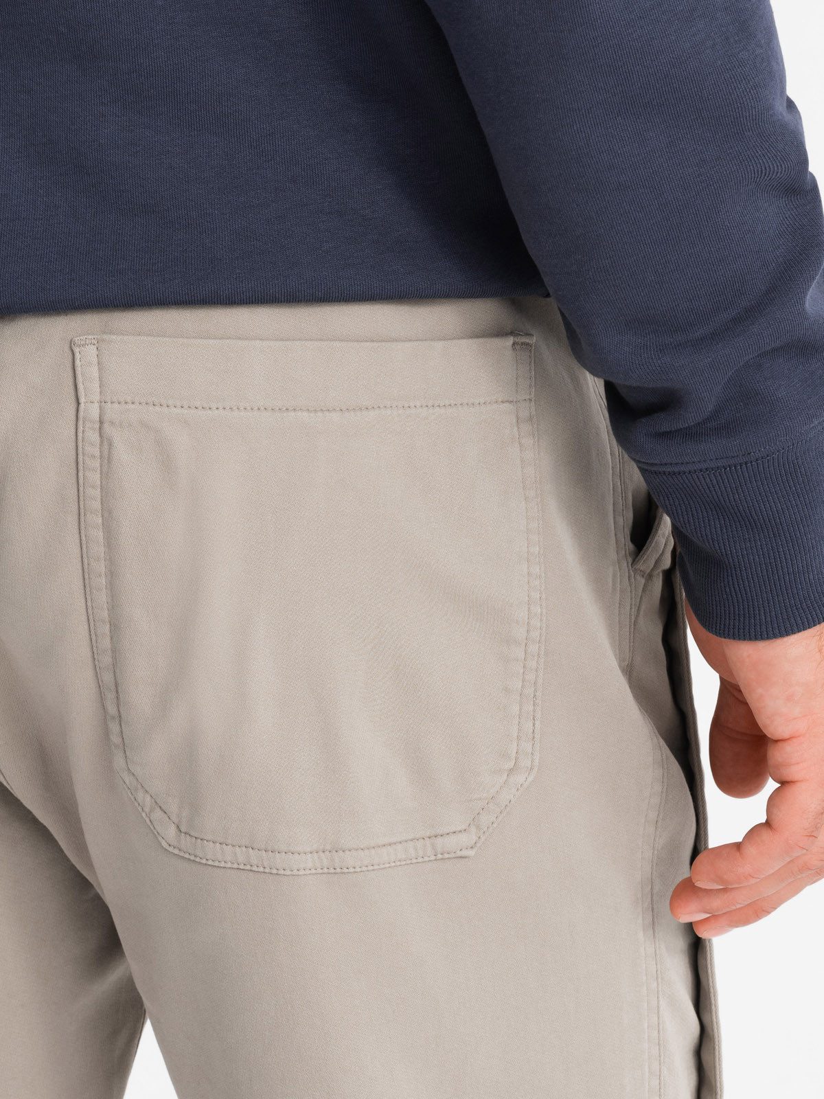 OMBRE Jogger Pants Herrenstrick-Jogginghose