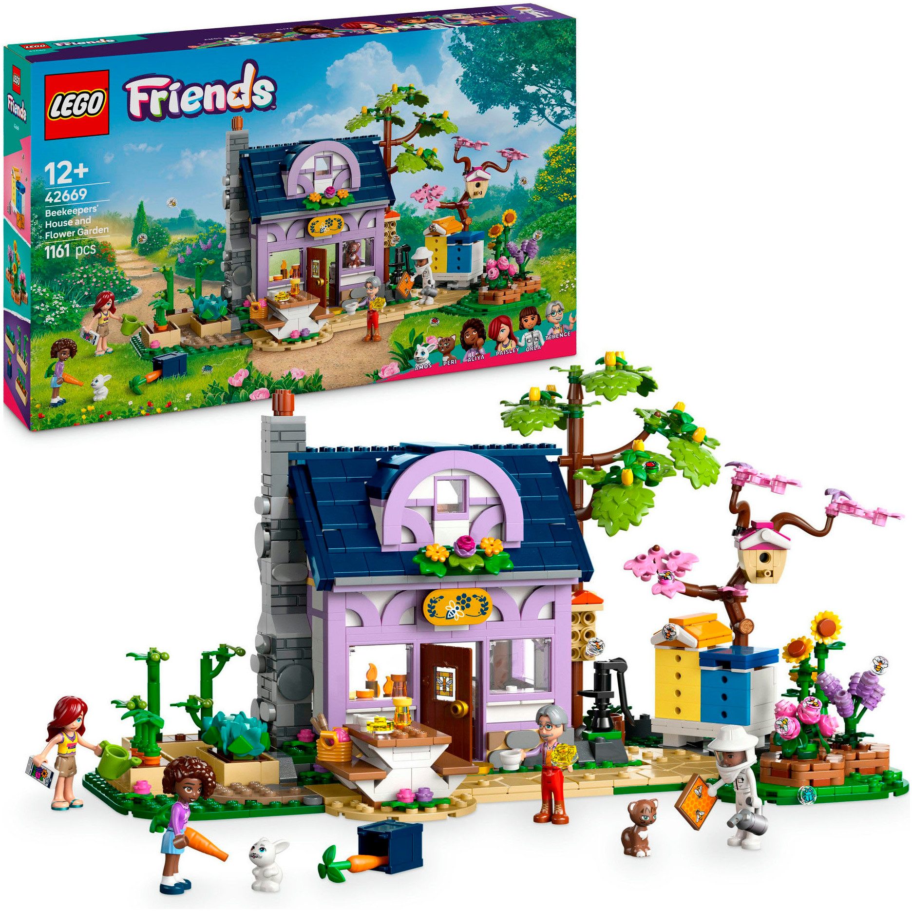 LEGO® Haus und Blumengarten der Imker (42669), LEGO Friends Konstruktionssp günstig online kaufen