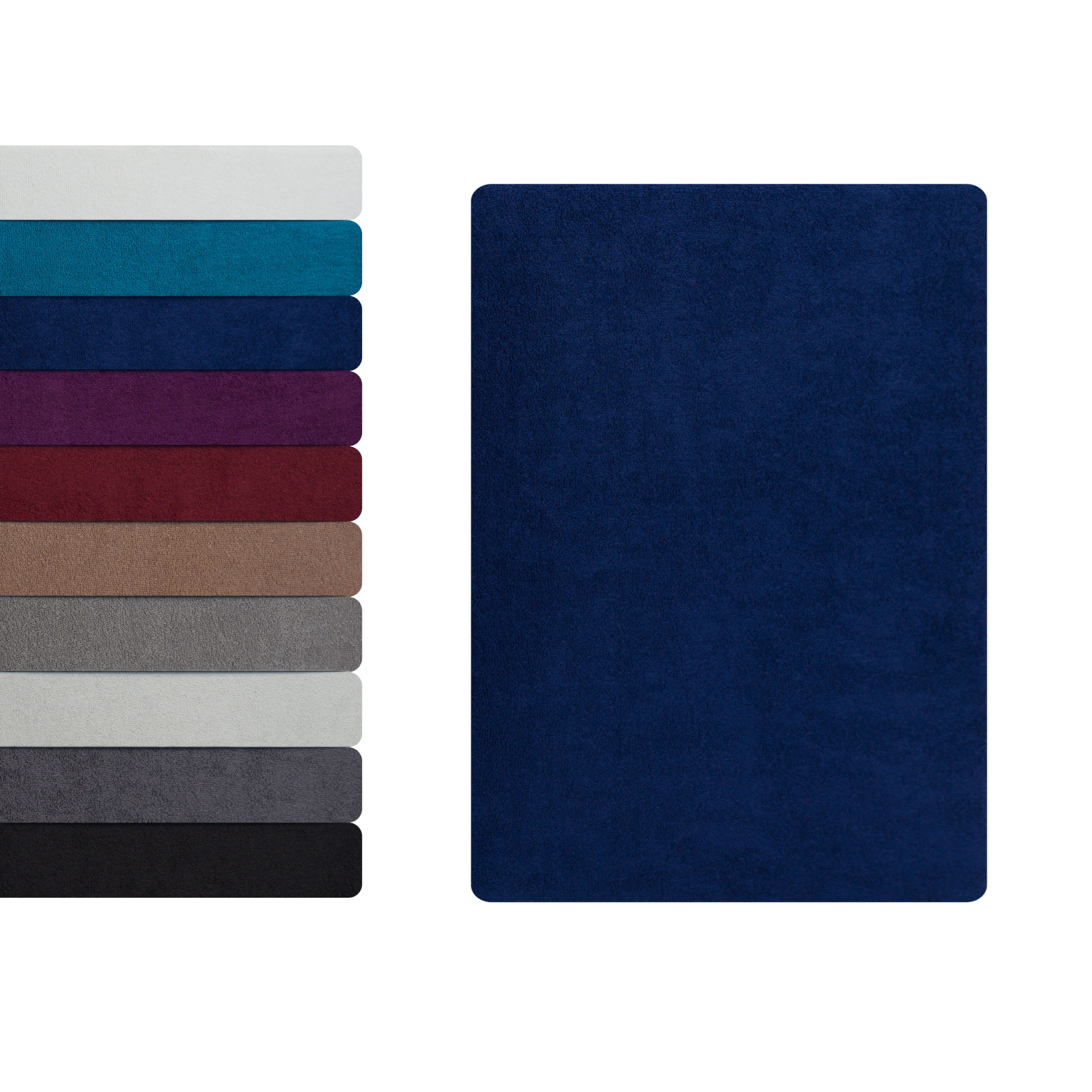 Hometex Premium Textiles Spannbettlaken aus Frottier Stoff bis 23 cm Steghö günstig online kaufen