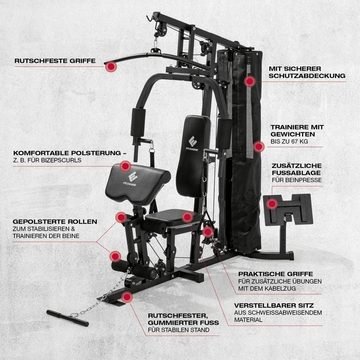 FitEngine Kraftstation Trainingsstation Power & Fitnessstation Homegym