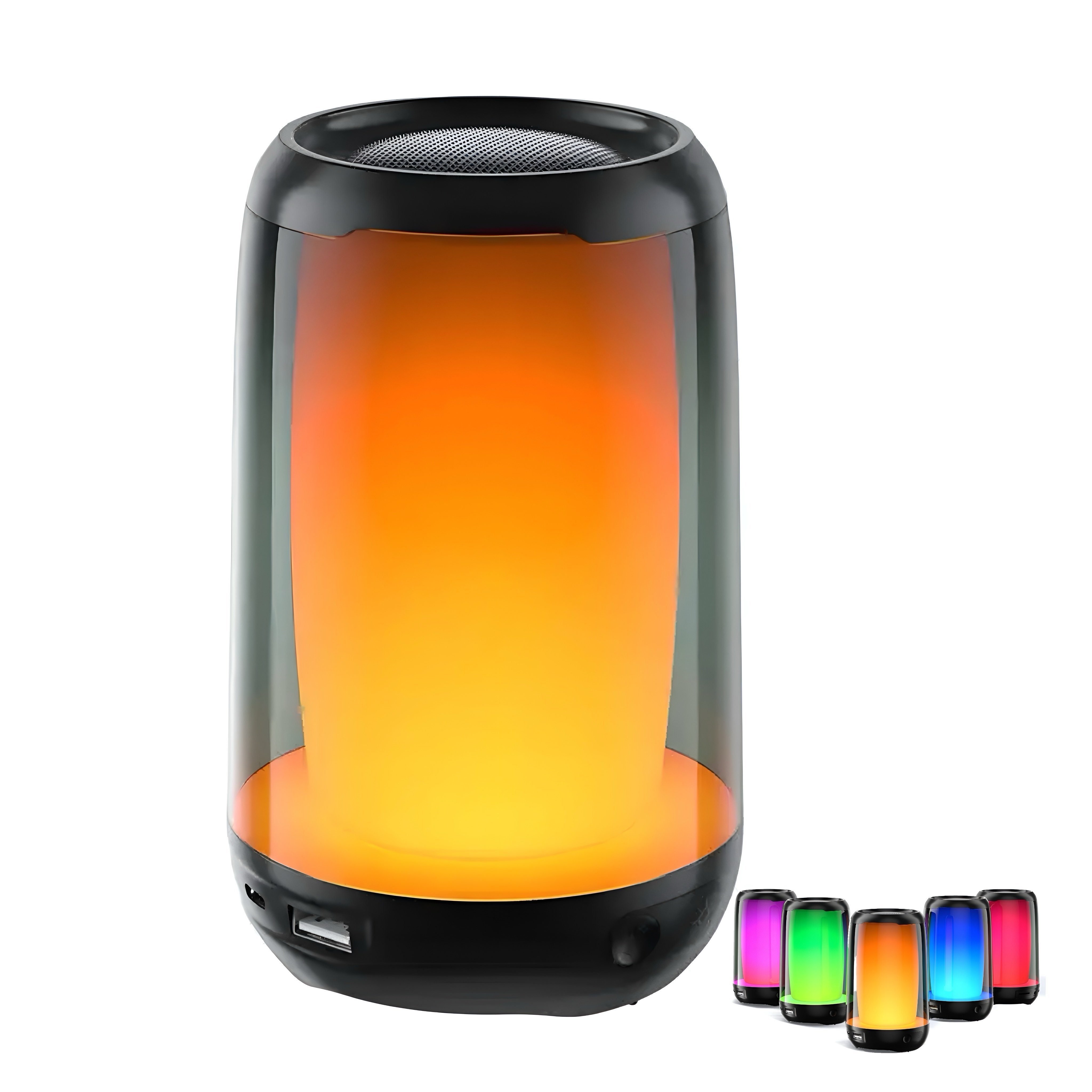 QE HF-22 Mini Tragbarer kabelloser Musikbox USB AUX TF Bluetooth-Lautsprecher