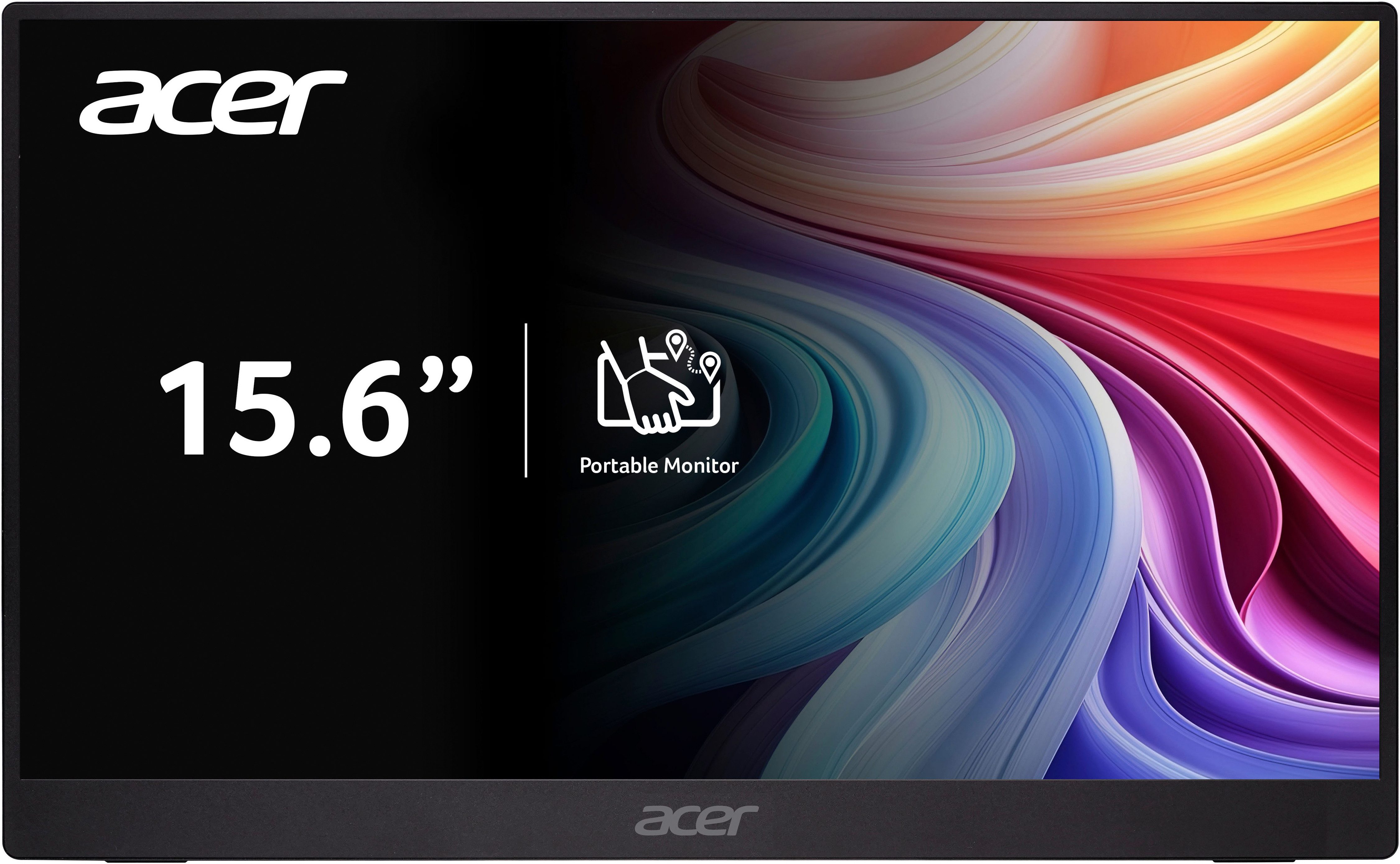 Acer PM161Q B1 Portabler Monitor (40 cm/16 ", 1920 x 1080 px, Full HD, 4 ms Reaktionszeit, 60 Hz, IPS)
