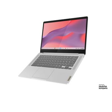 Lenovo IdeaPad 3 82XJ000SGE Google Chrome OS 4GB RAM 64 GB eMMC Chromebook (35,60 cm/14 Zoll, MediaTek Kompanio 520, Mali-G52, Full HD Webcam, MicroSD Kartenleser, WiFi 6 WLAN)