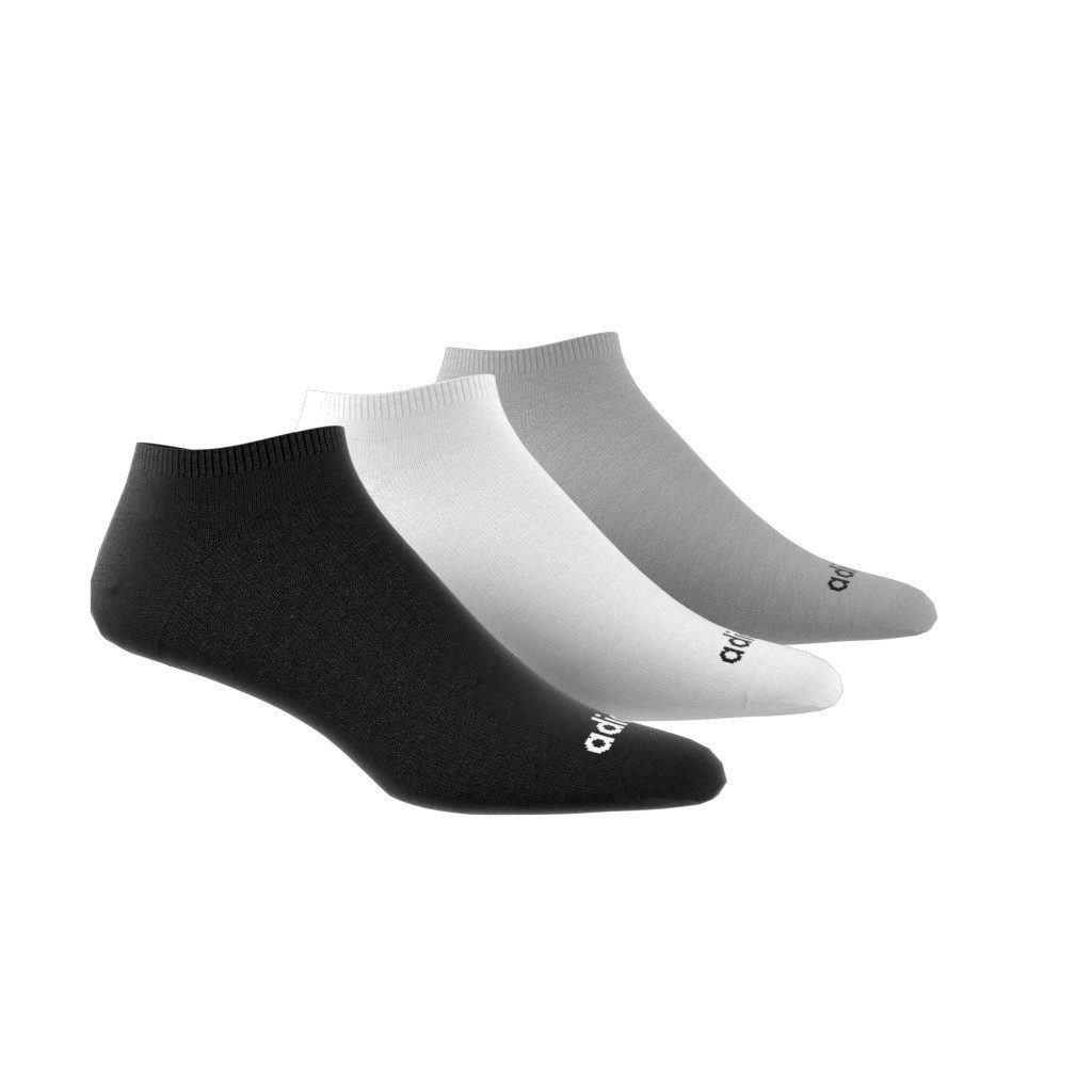 adidas Performance Sportsocken Sneaker Low Cut No Show (Baumwollmix, leicht) weiss/schwarz/grau