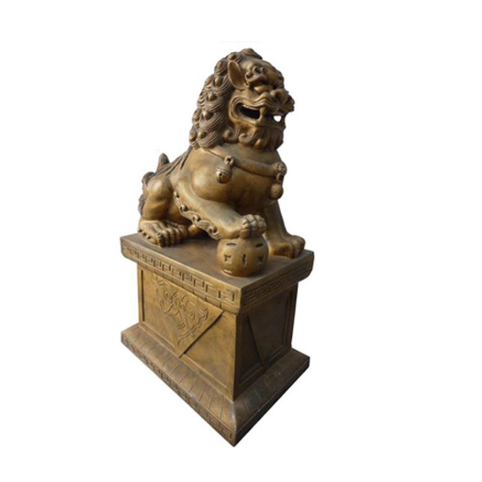 Xlmoebel Dekofigur Deko Figur Löwe Statue 70 cm Skulptur Neu China B76, Made in Europa