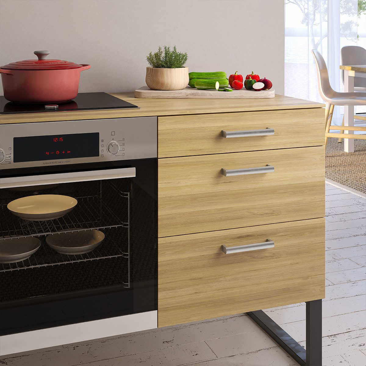 MS Beschläge Möbelgriff Schubladengriff Schrank Küchengriff matt gebürstet günstig online kaufen